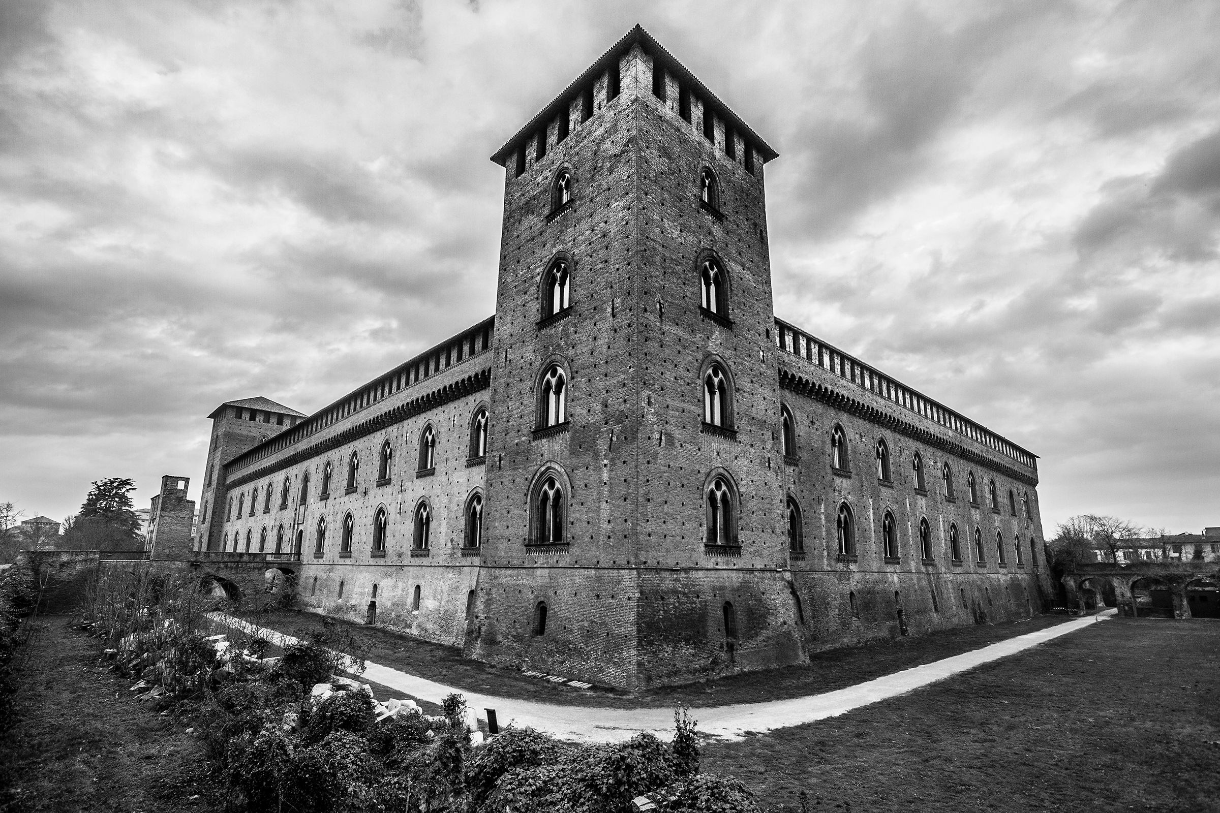 Visconti Castle of Pavia...