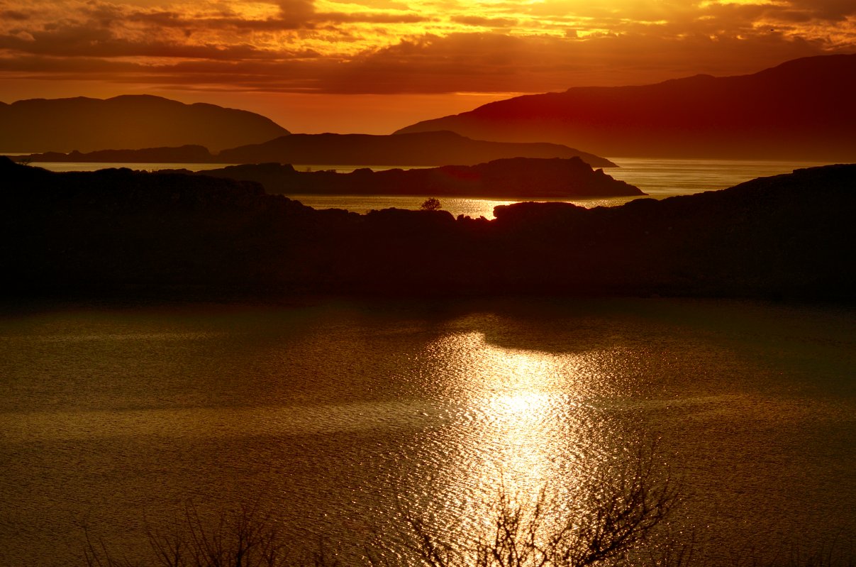 The Sound of Jura - tramonto...