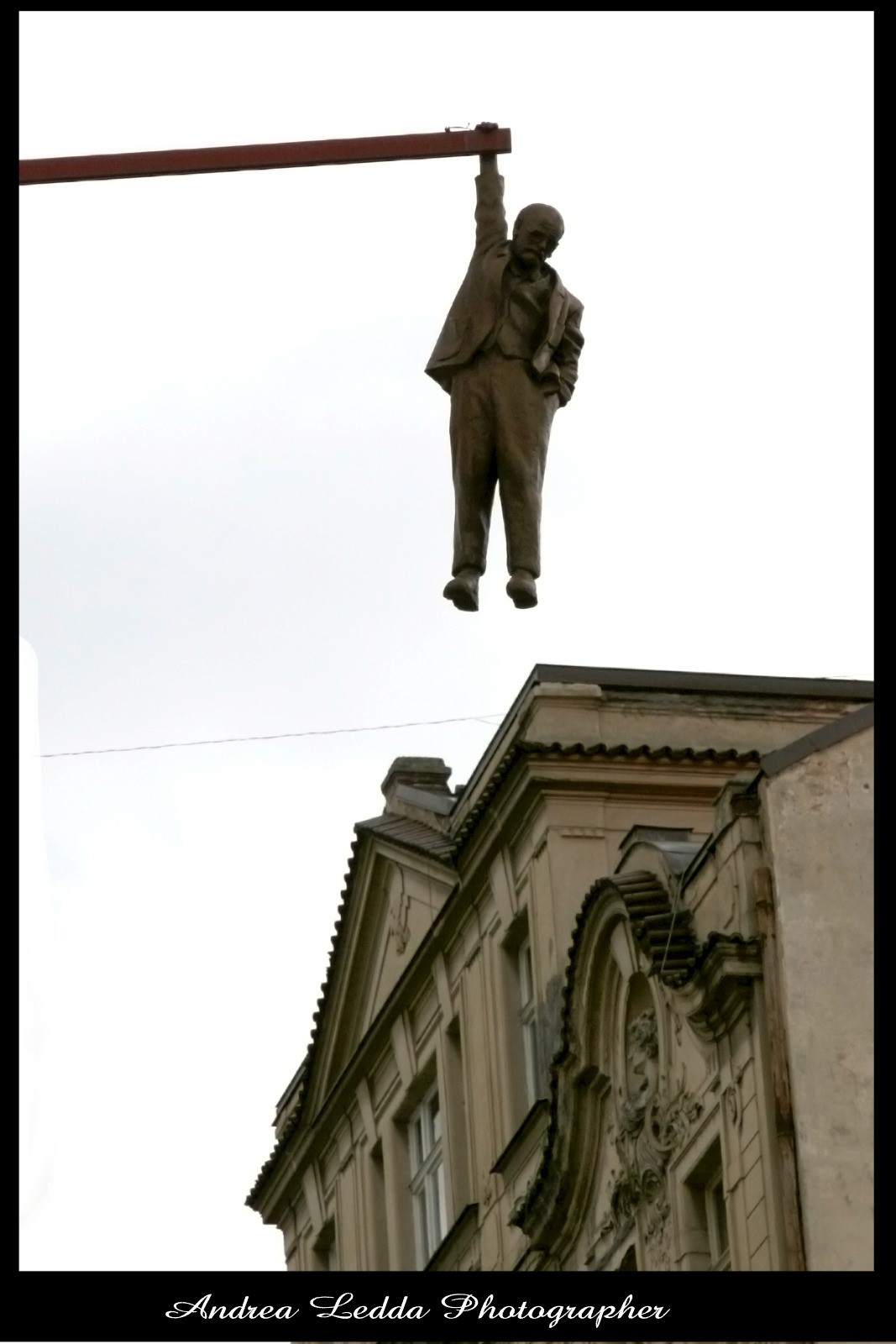 Praga - scultura David Cerny...