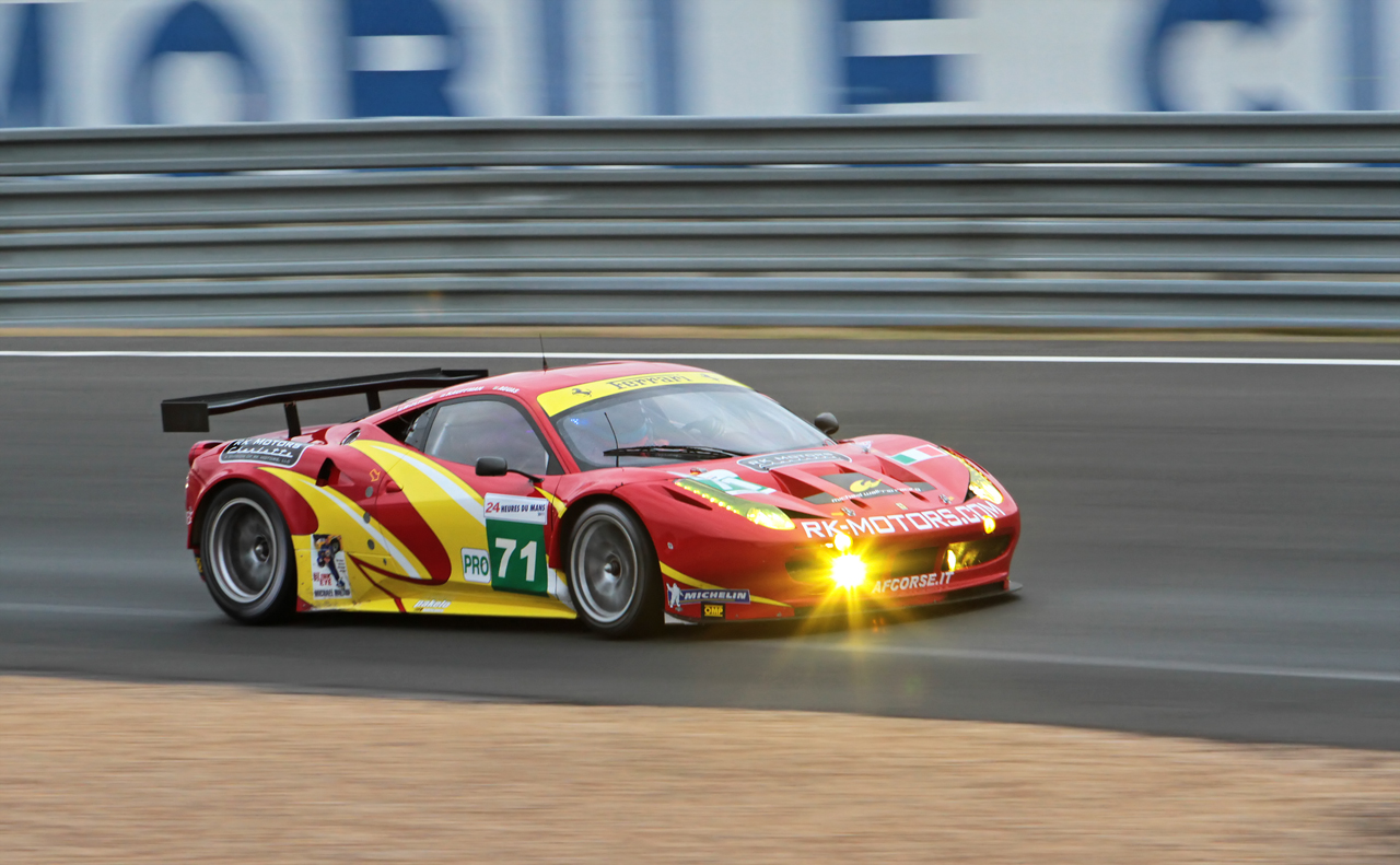 24 Heures du Mans 2011 - Ferrari f430...