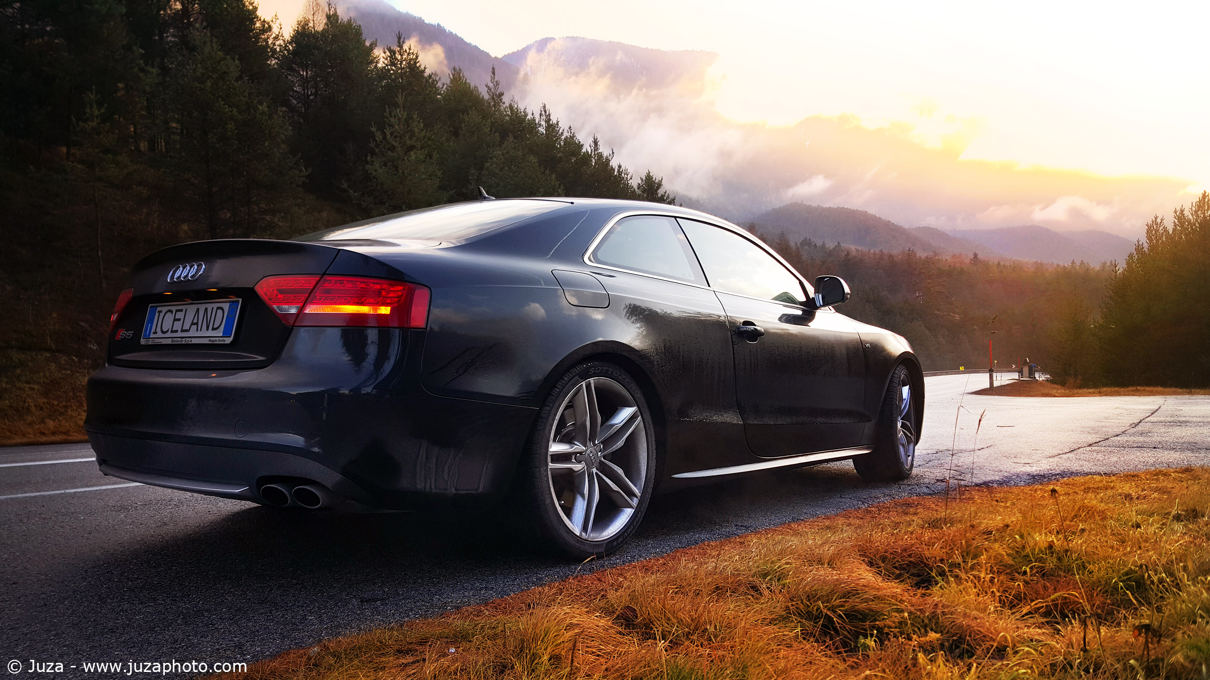 Audi S5 (traveling to Iceland)...