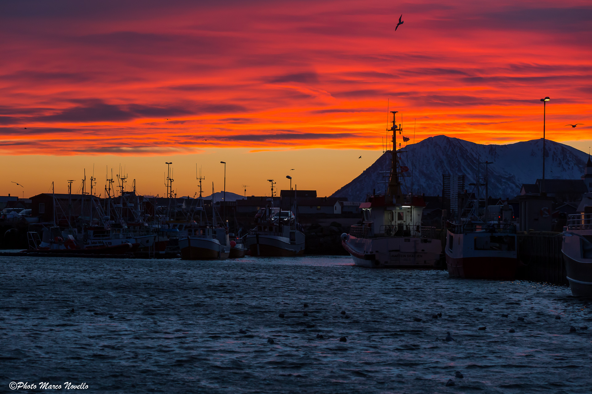 Ritorno al porto......