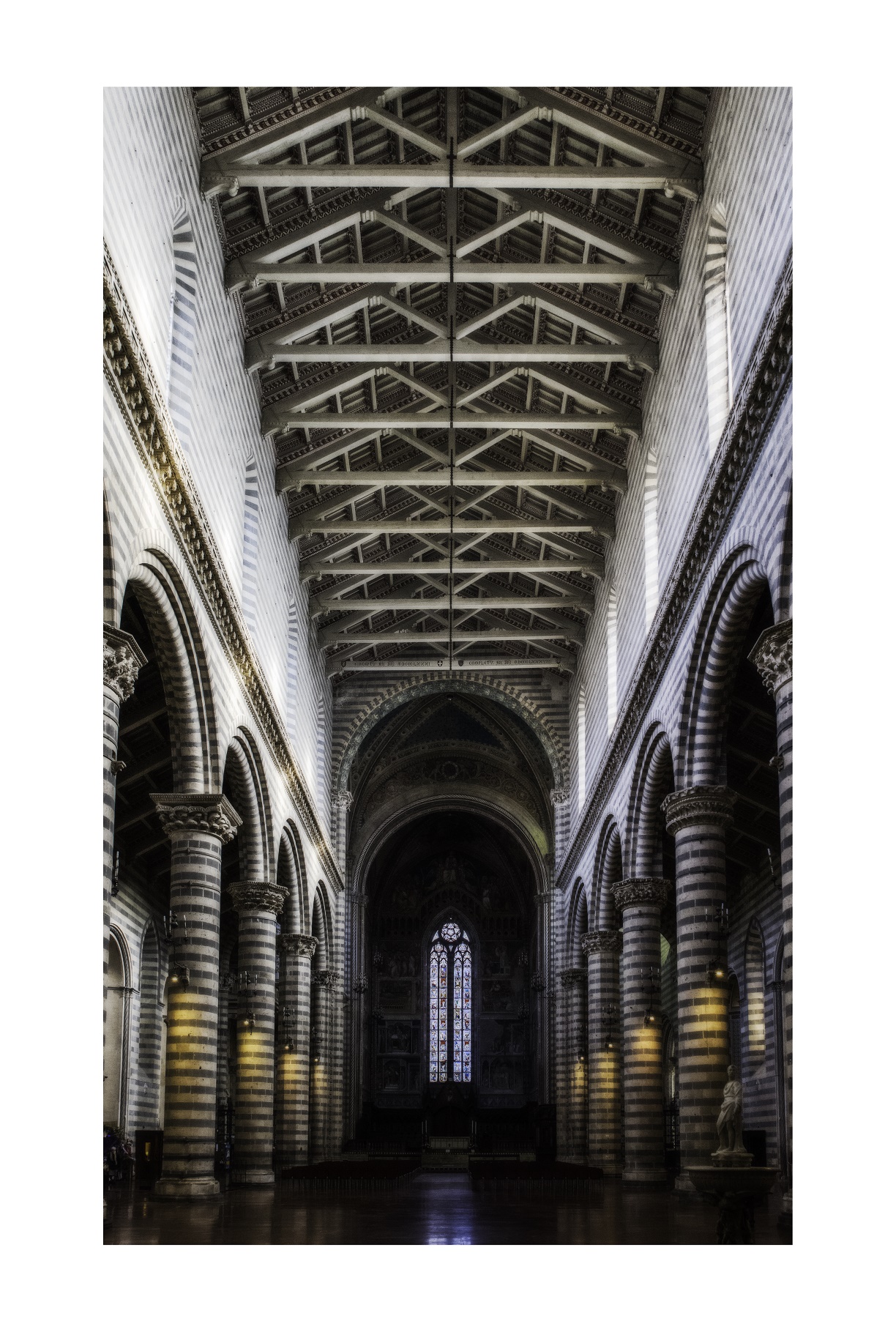 Interior of Orvieto Cathedral...