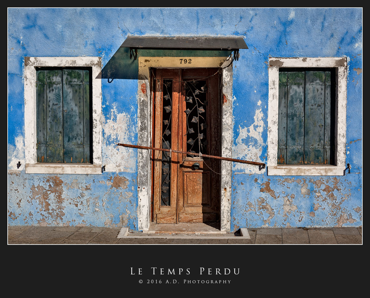 Le Temps Perdu...