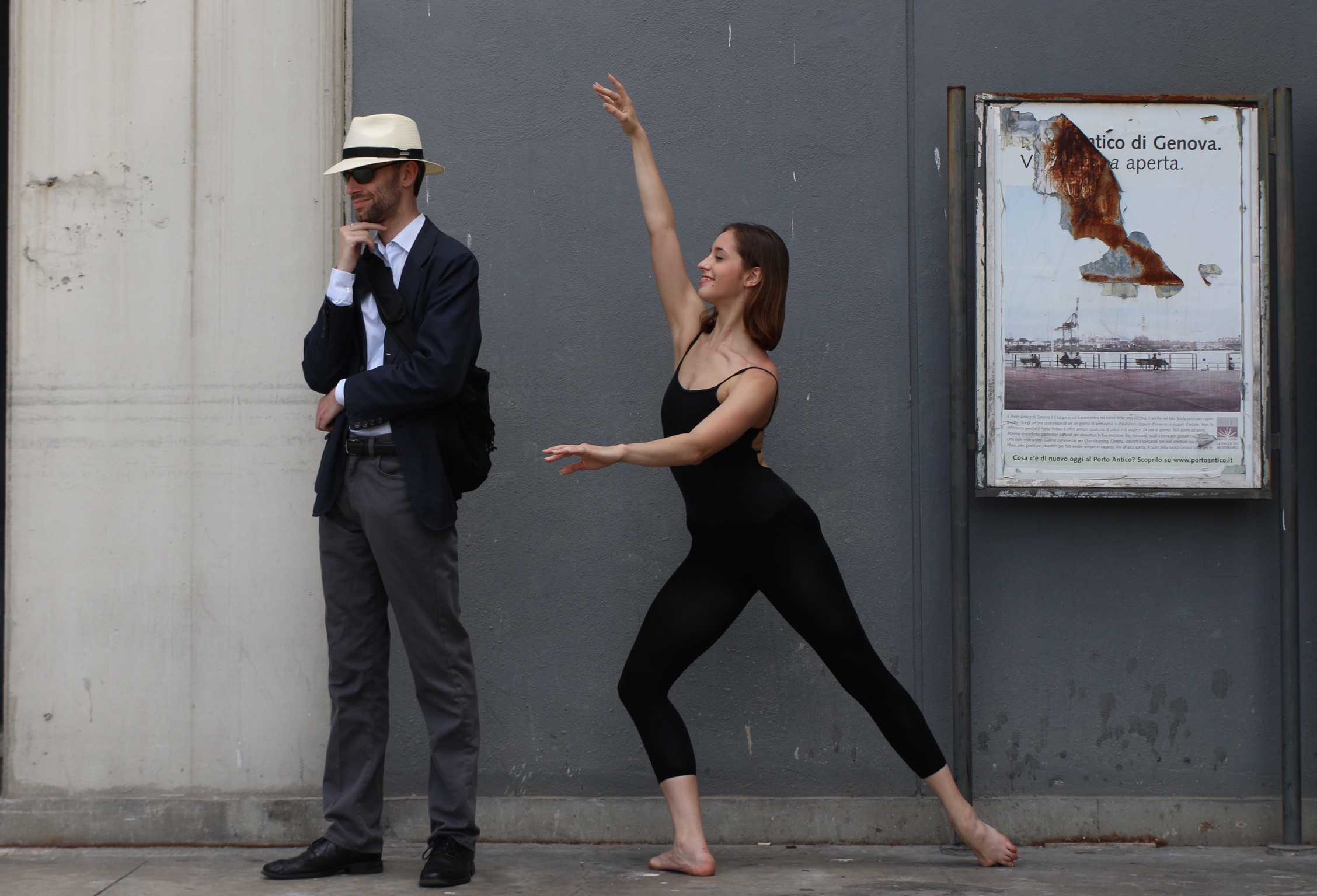 Dancer and the passerby...