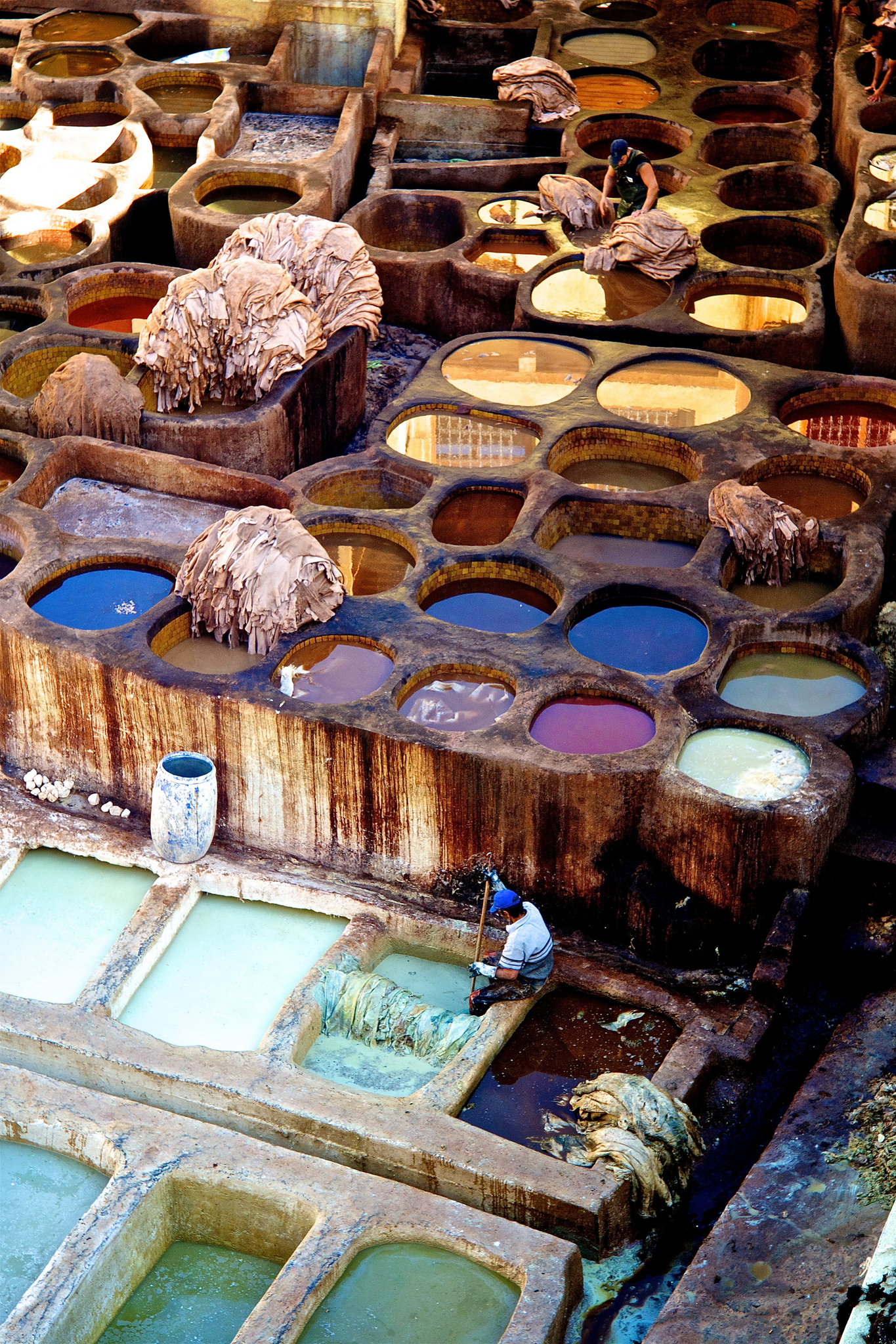 Morocco - Fez Tannery...