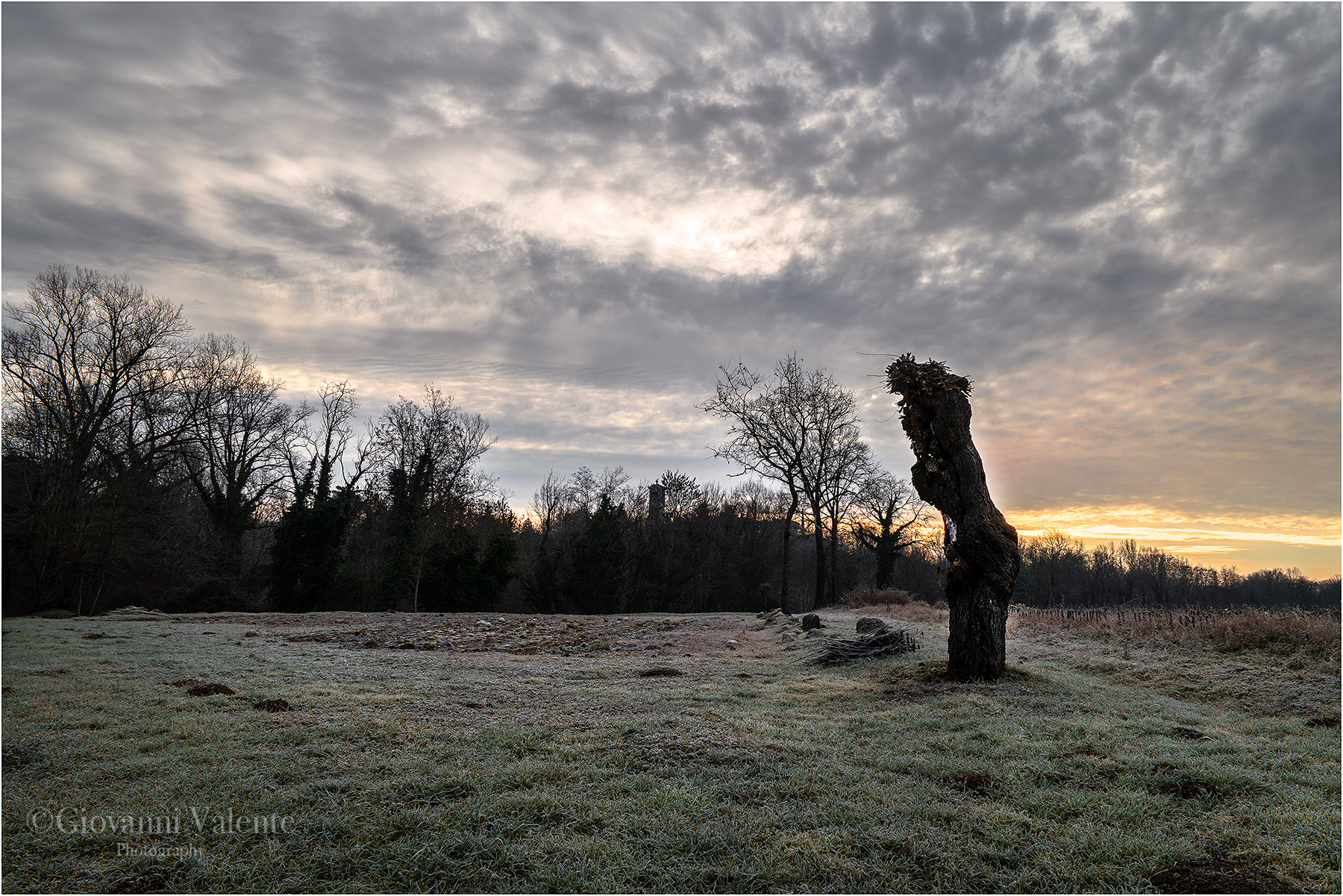 A cold winter morning...