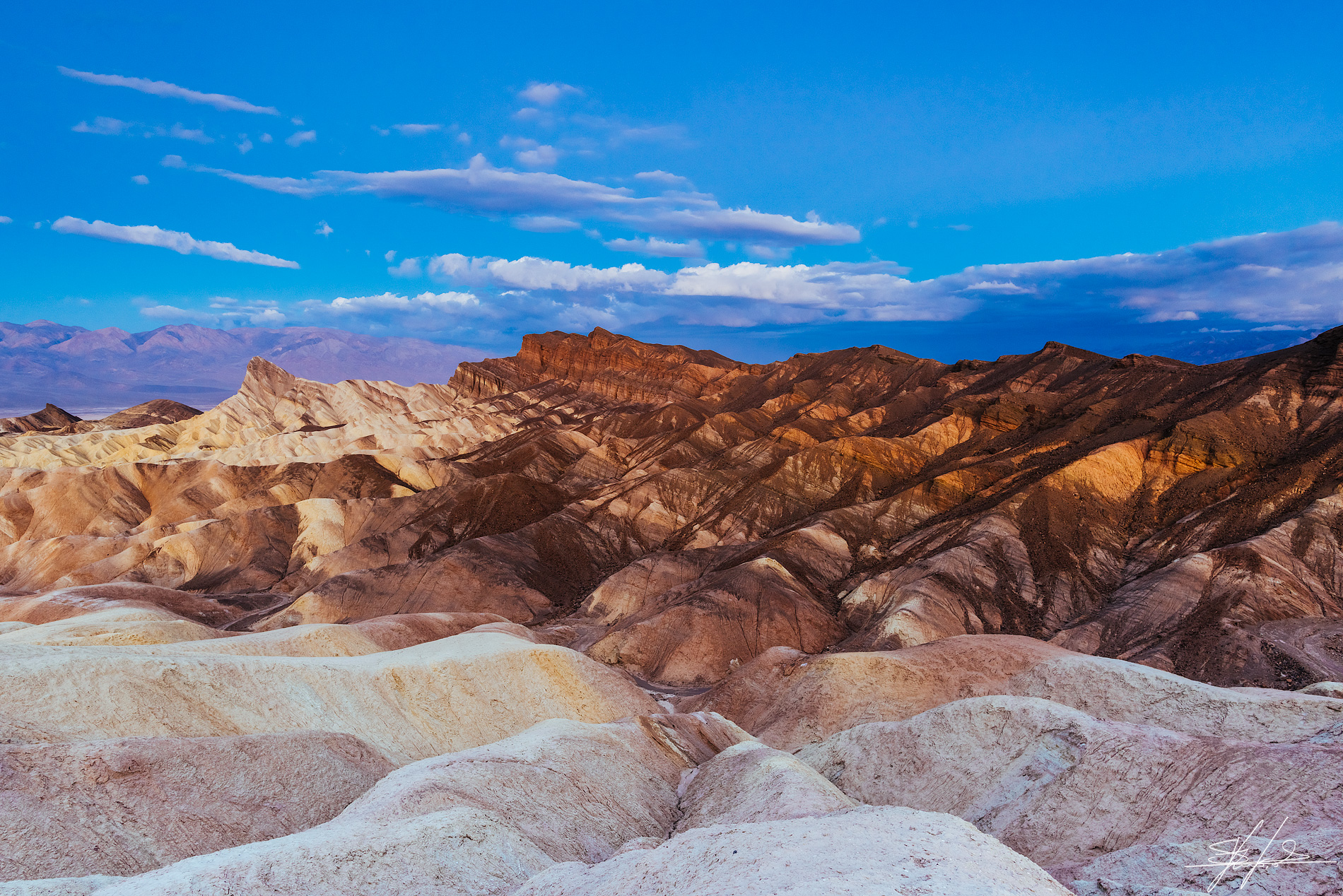 Zabriskie Point all'alba...