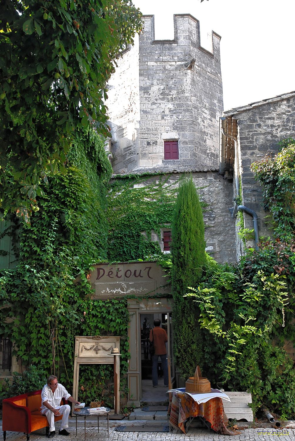 St-Remy-de-Provence - Lettura all'aperto - 1...