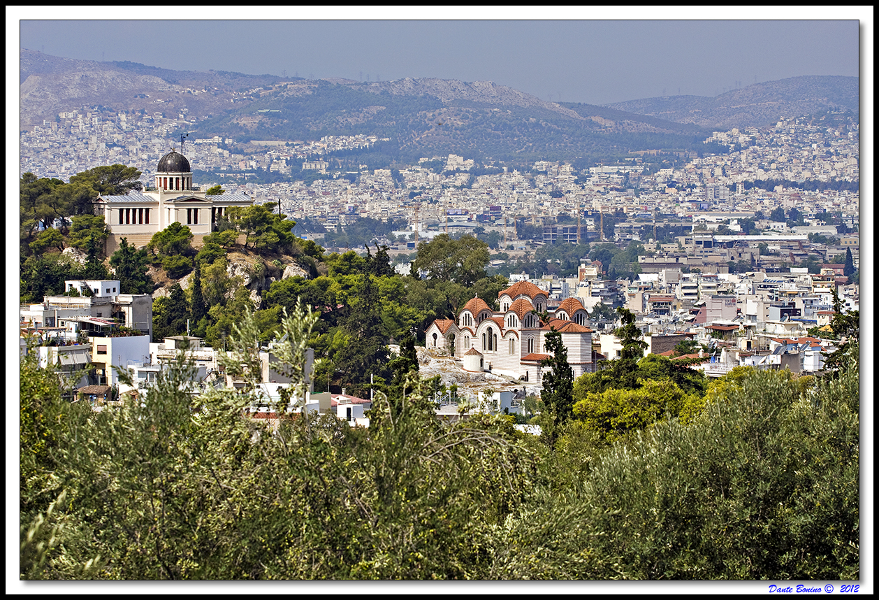 view of Athens...