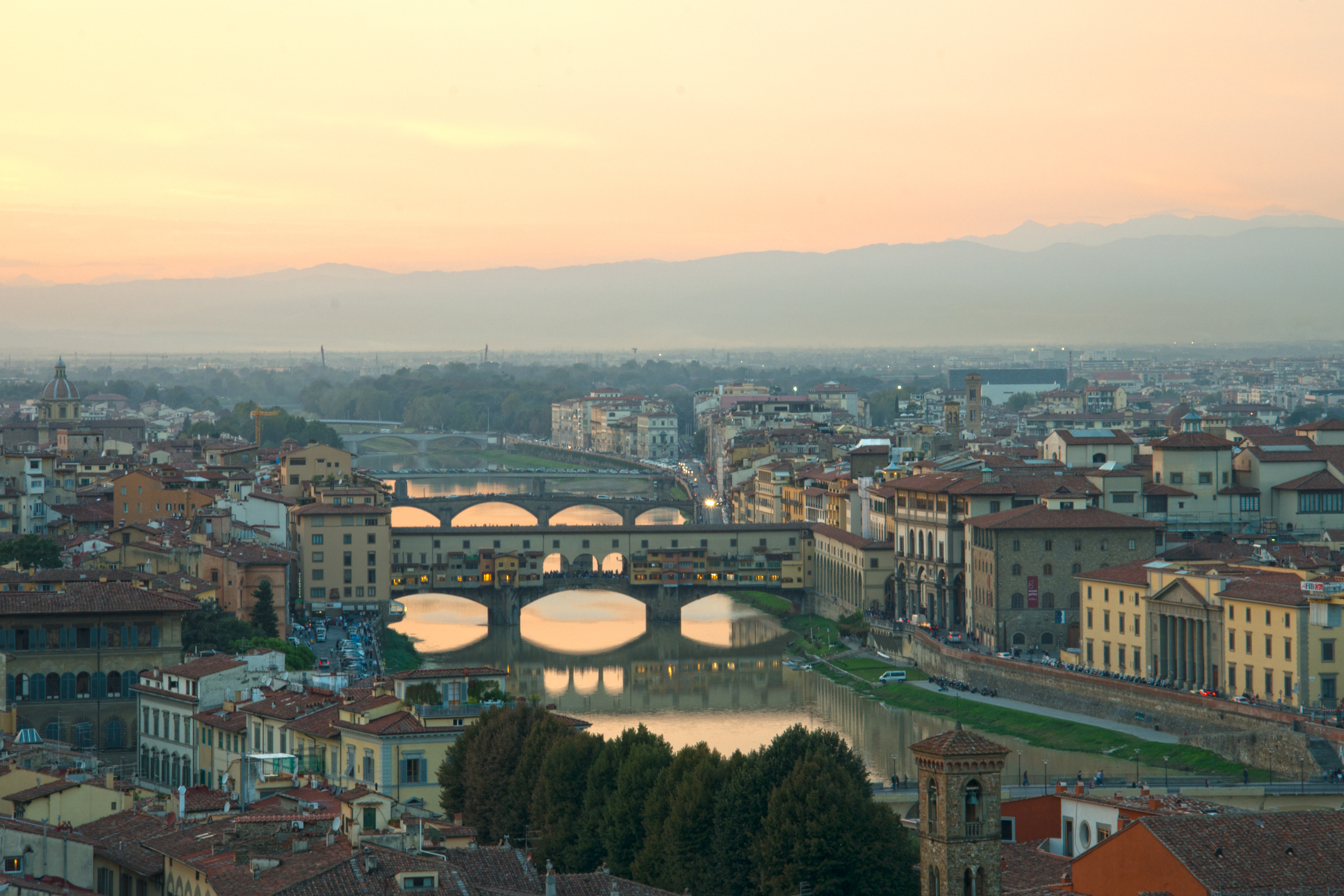 Veduta di Ponte vecchio...