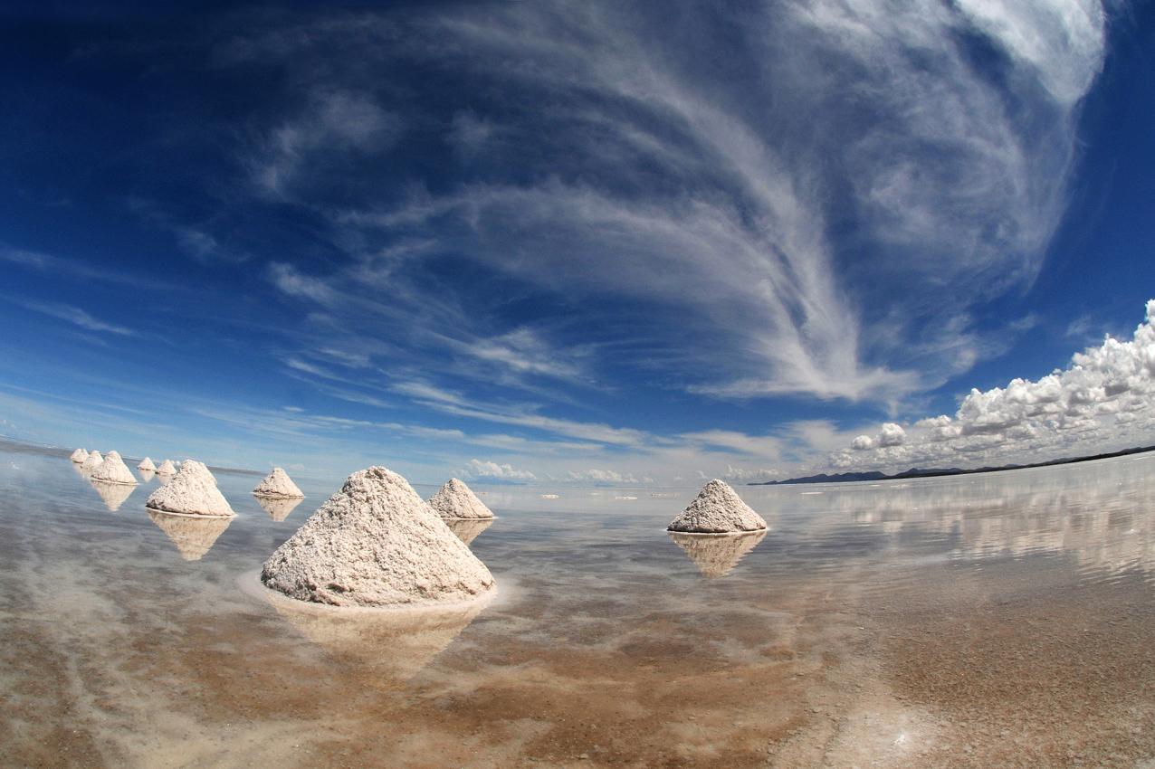 "Salar de Uyuni" - 3700m. Bolivia...