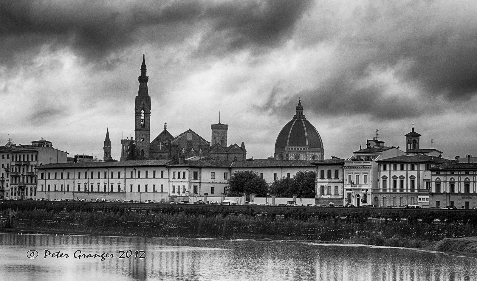 Florence in the rain...