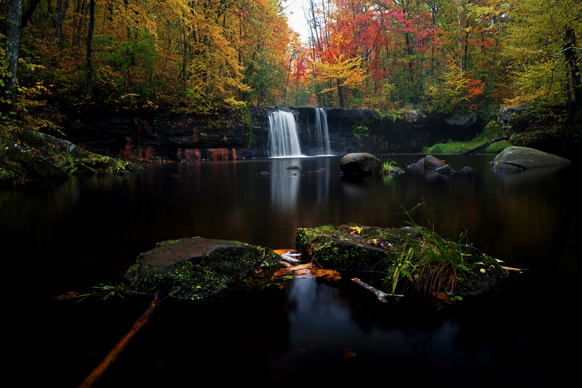 Autumn Afternoon at Wolf Creek Falls...