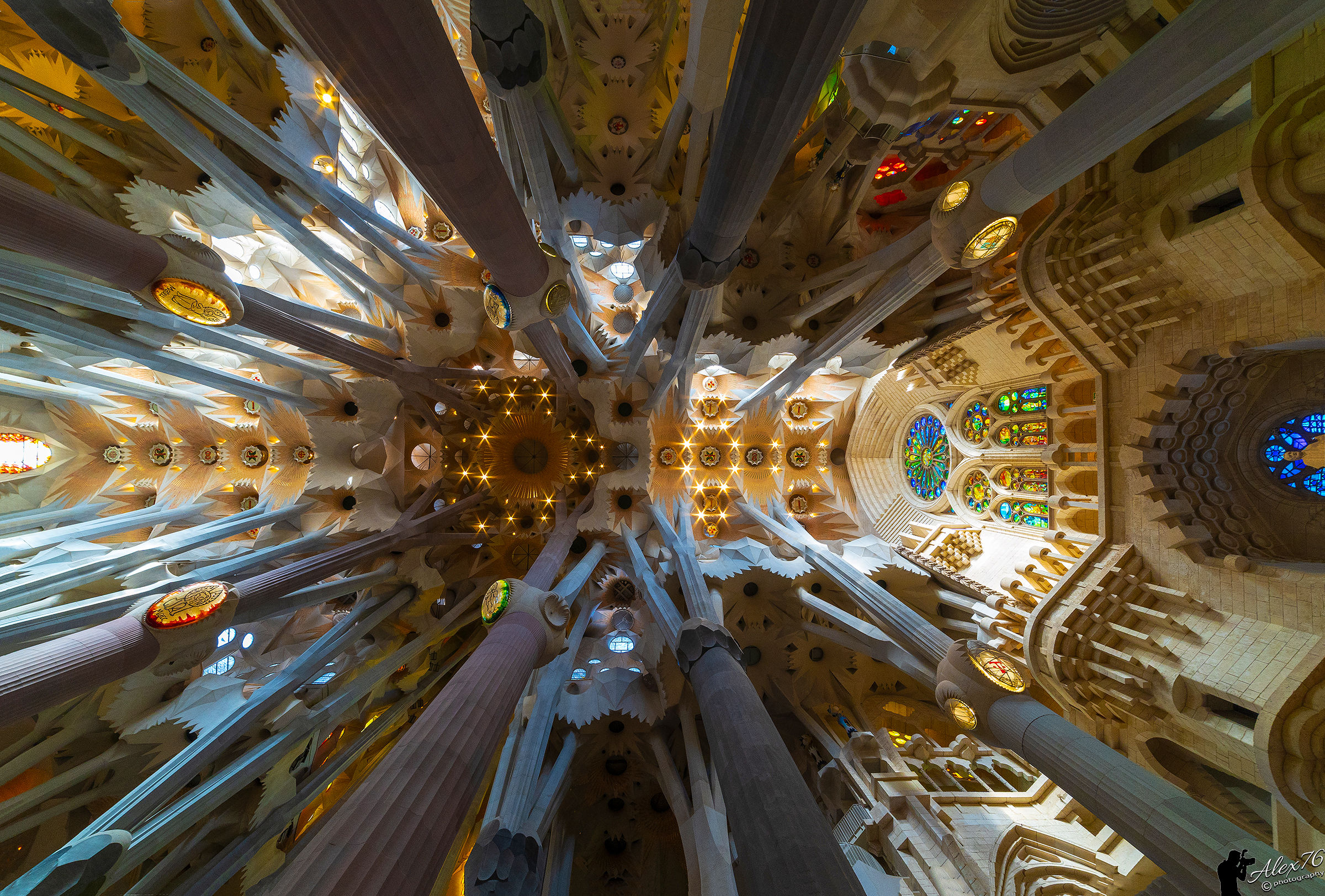 The Sagrada Familia...