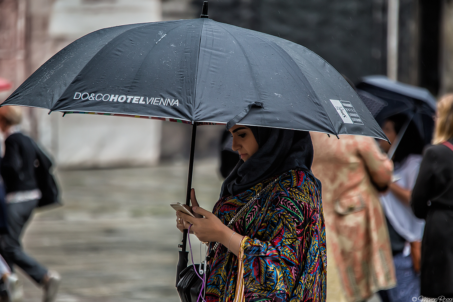 Vienna sotto la pioggia...