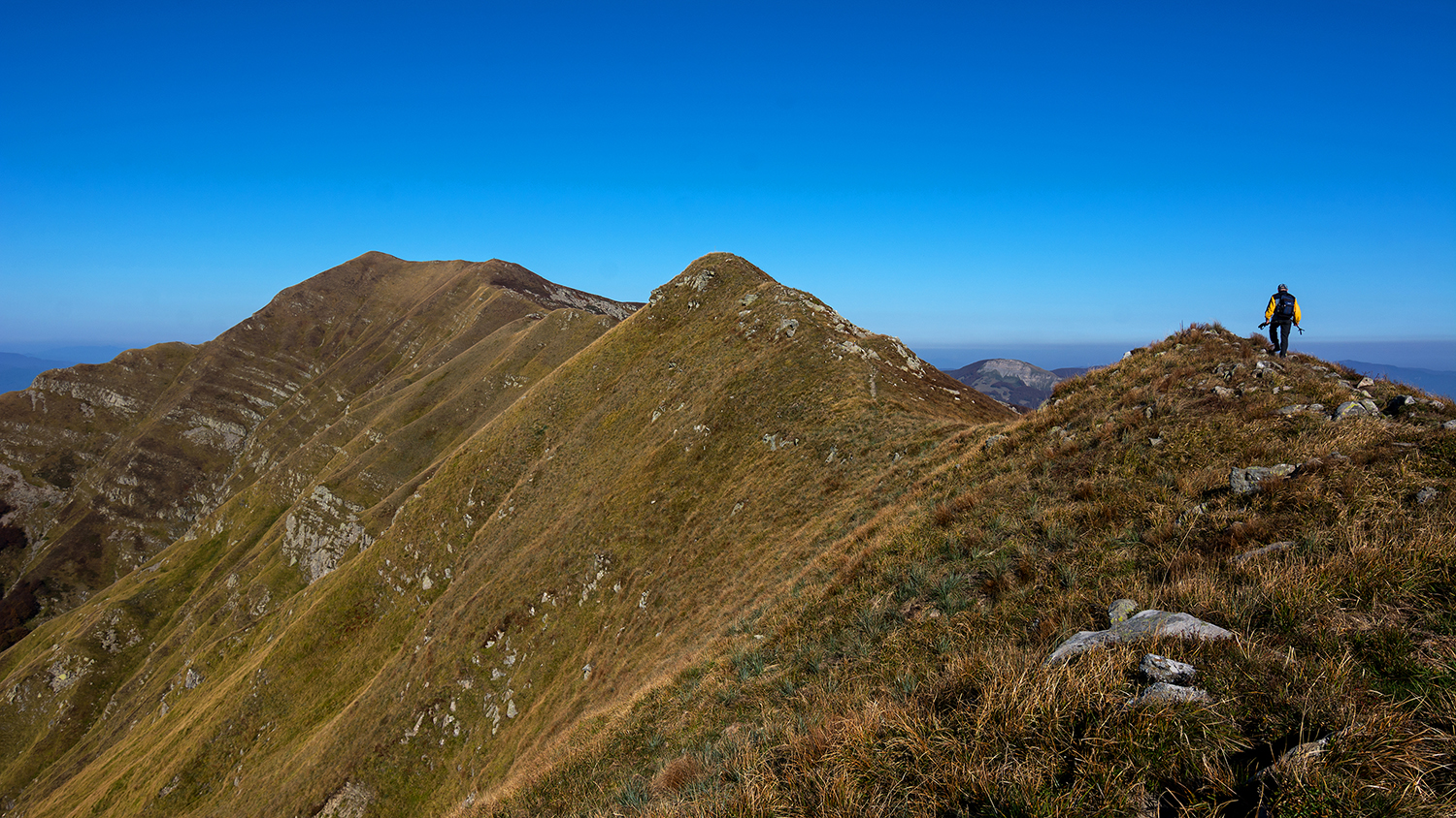 On the ridges of the Apennines...