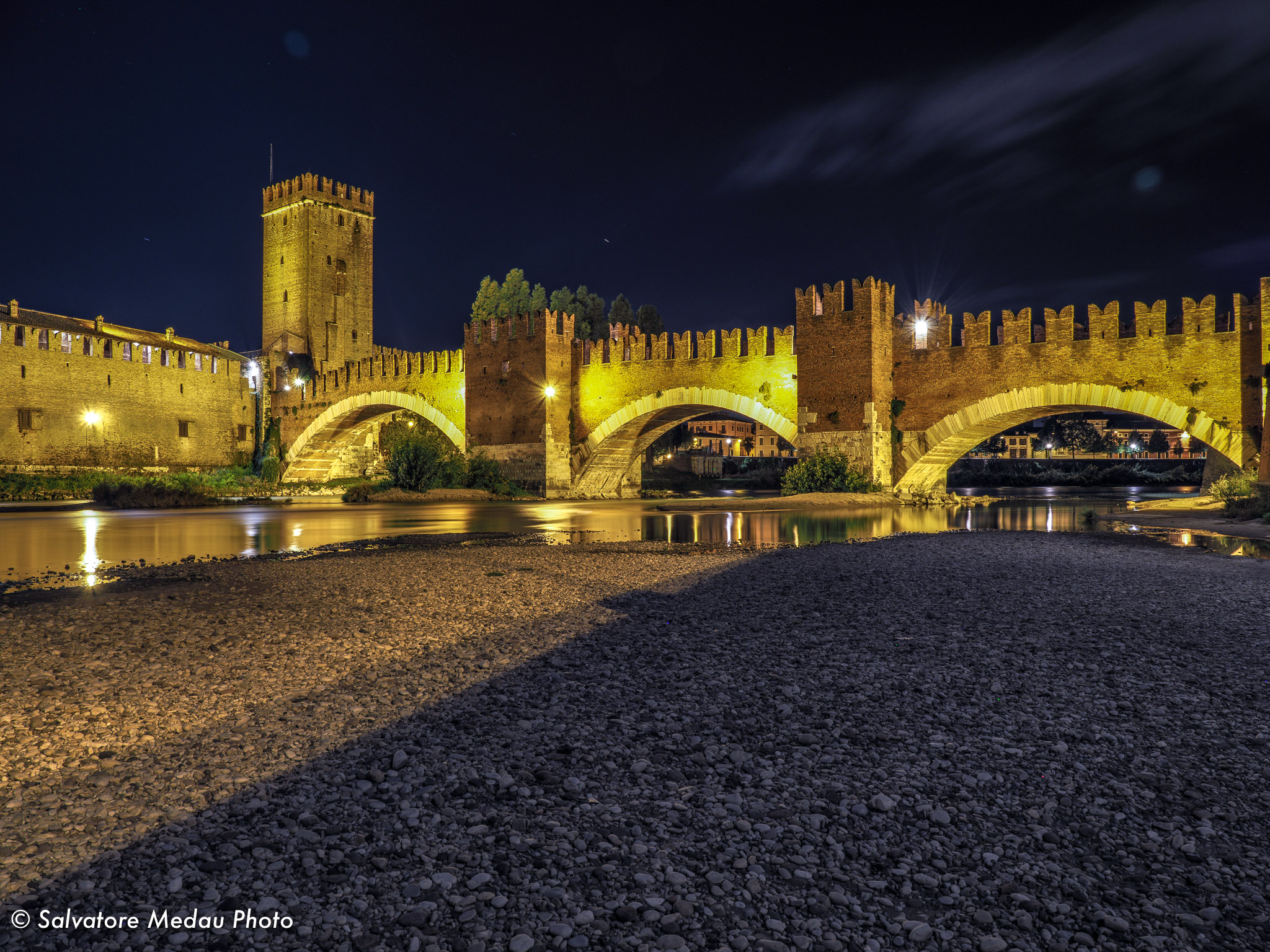 Castelvecchio e il Ponte Scaligero...