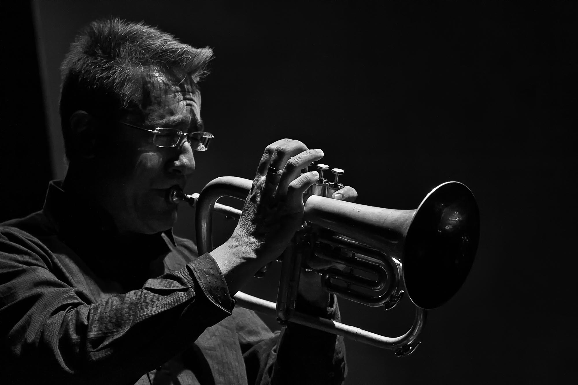 Jazz trumpeter...