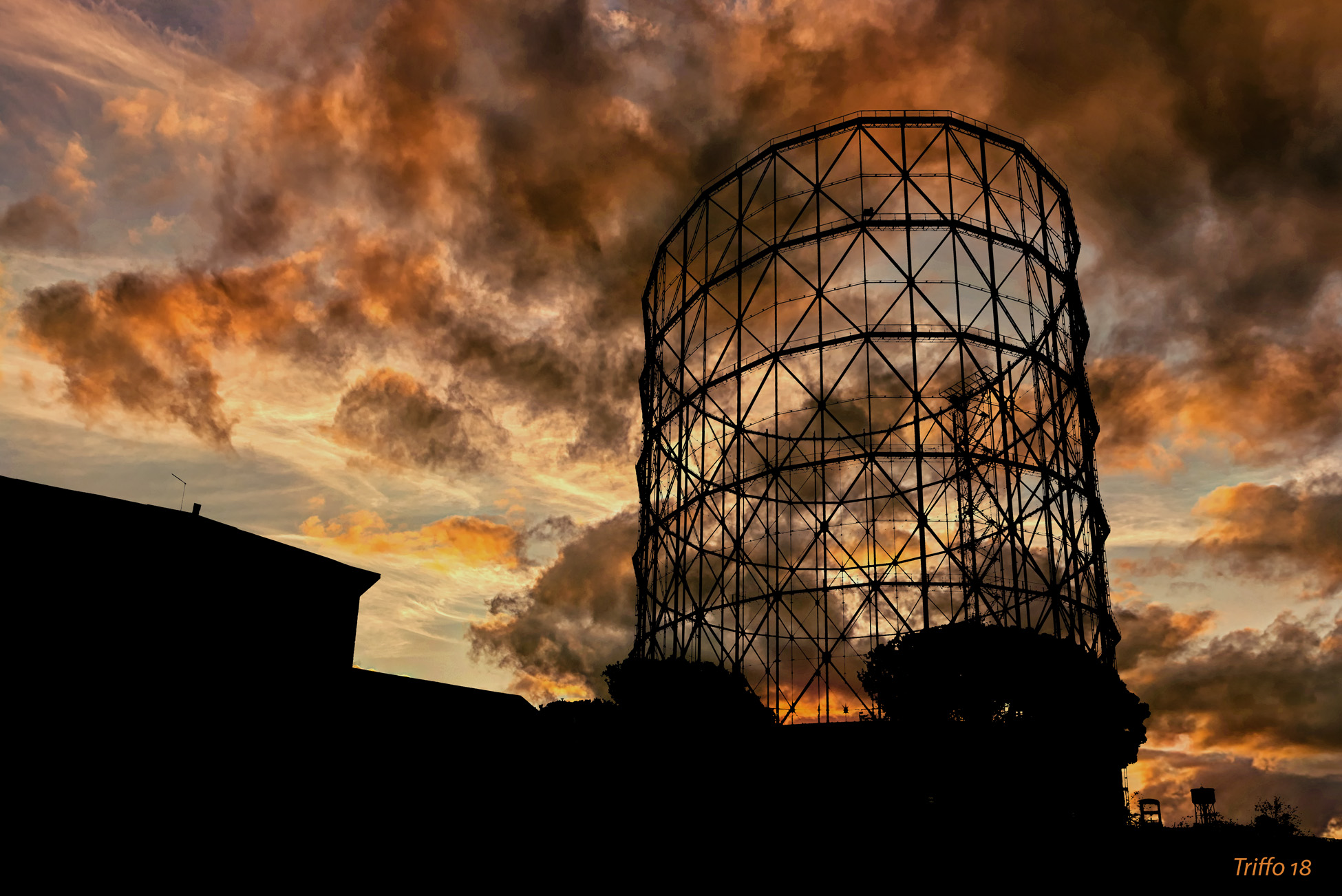 The Gasometer in Rome...