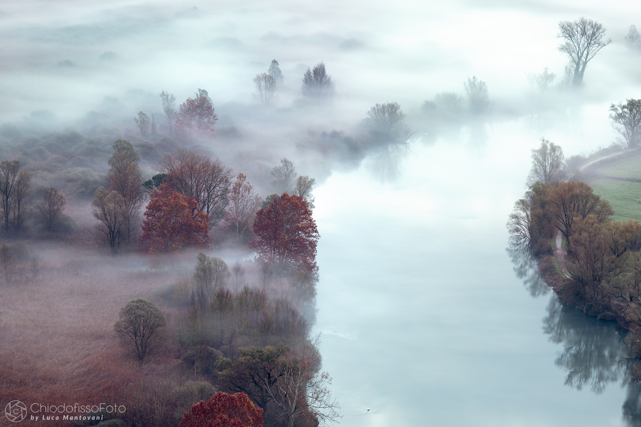 Il lento scorrere del fiume...