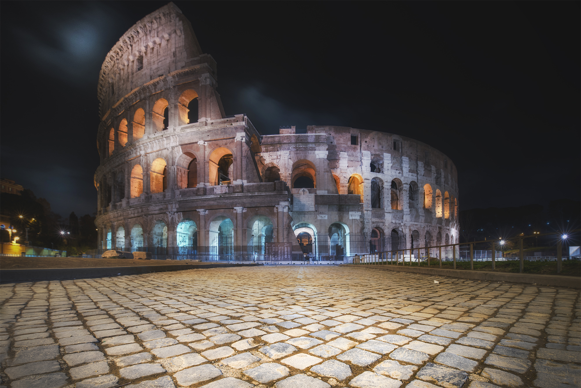 Colors of Rome-Colosseum...