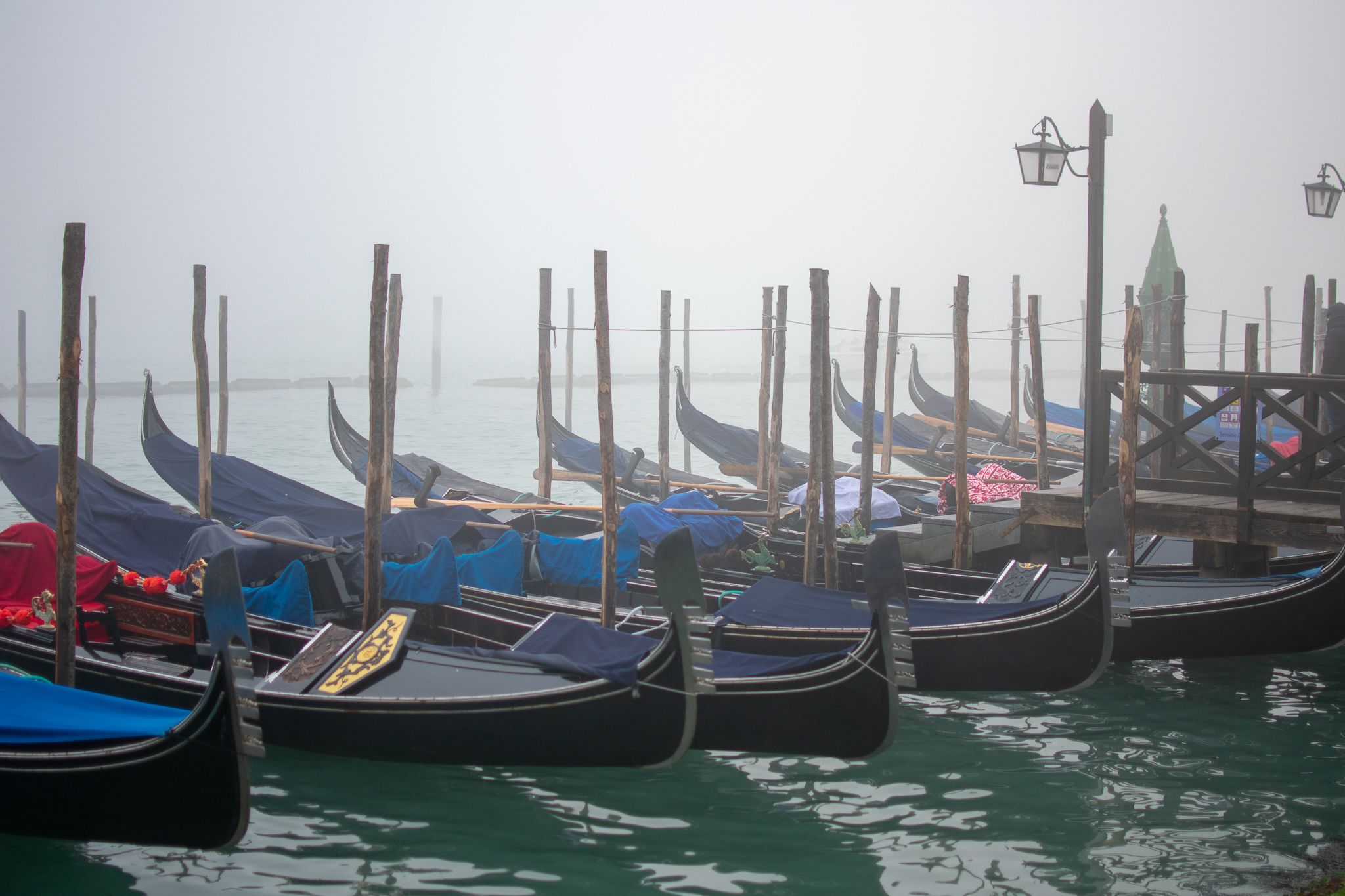 Gondolas and Fog...