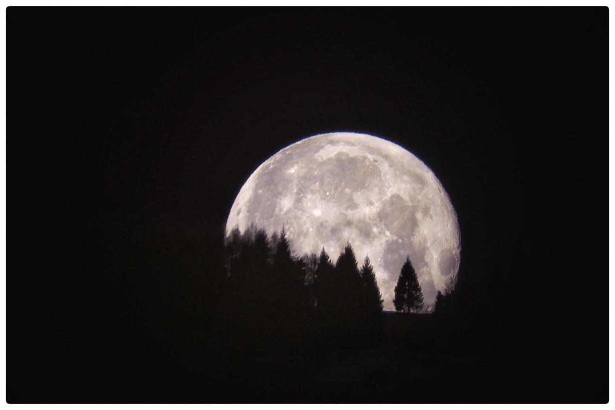 Luna piena sul campon d'avena (bl)...