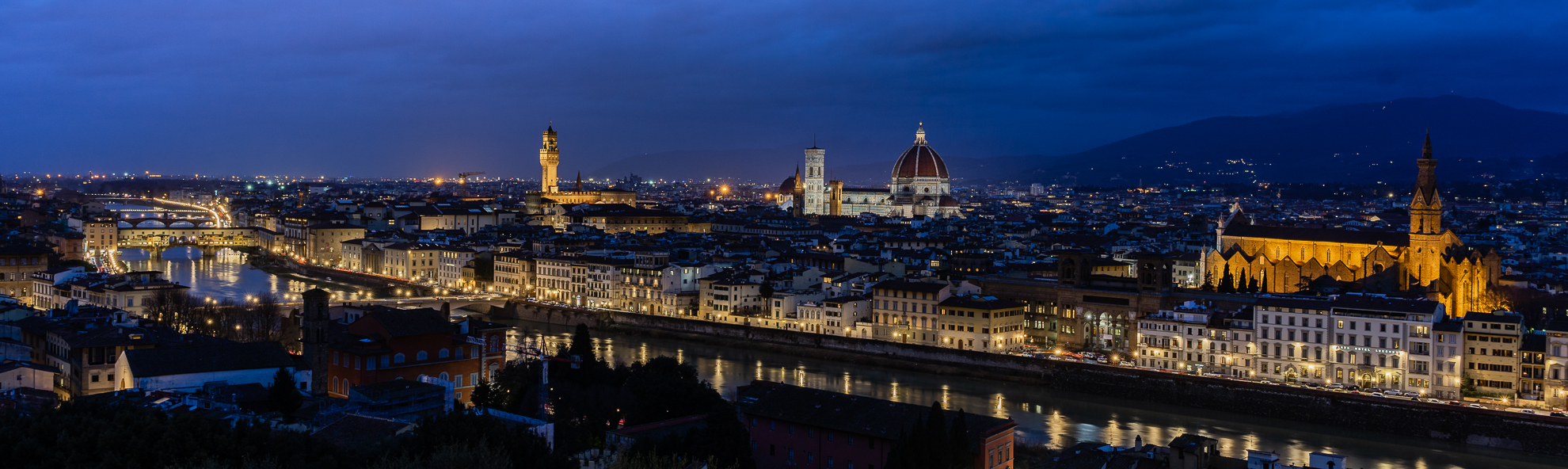 Cityscape of Florence...