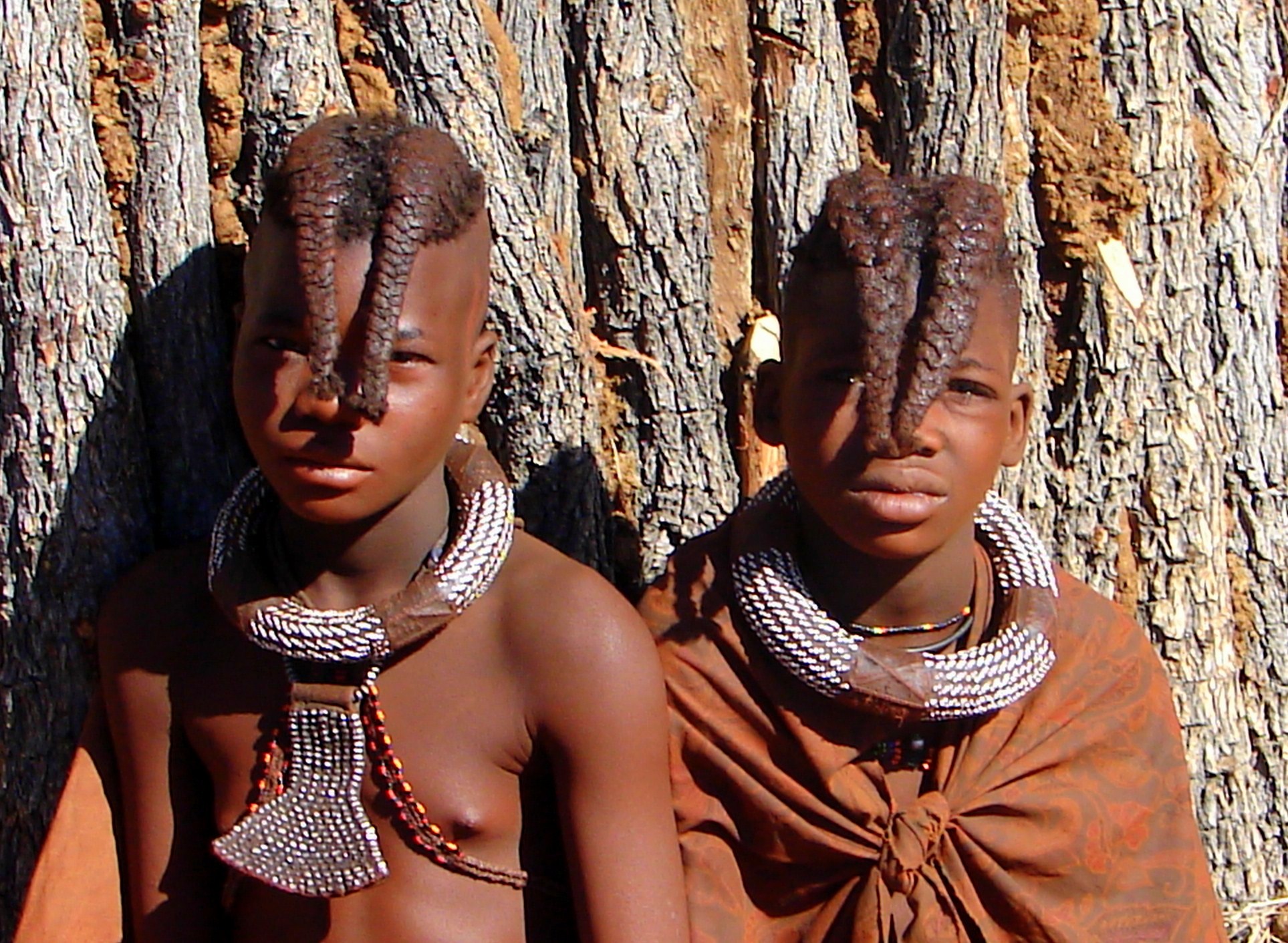 Children in Namibia...