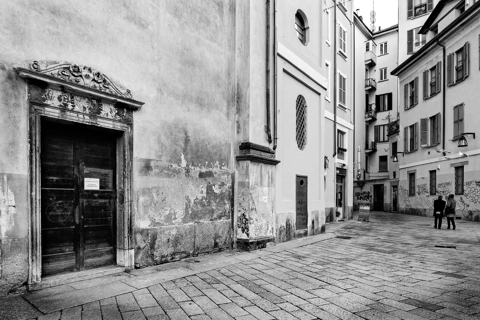 milan - Alley Santa Caterina...