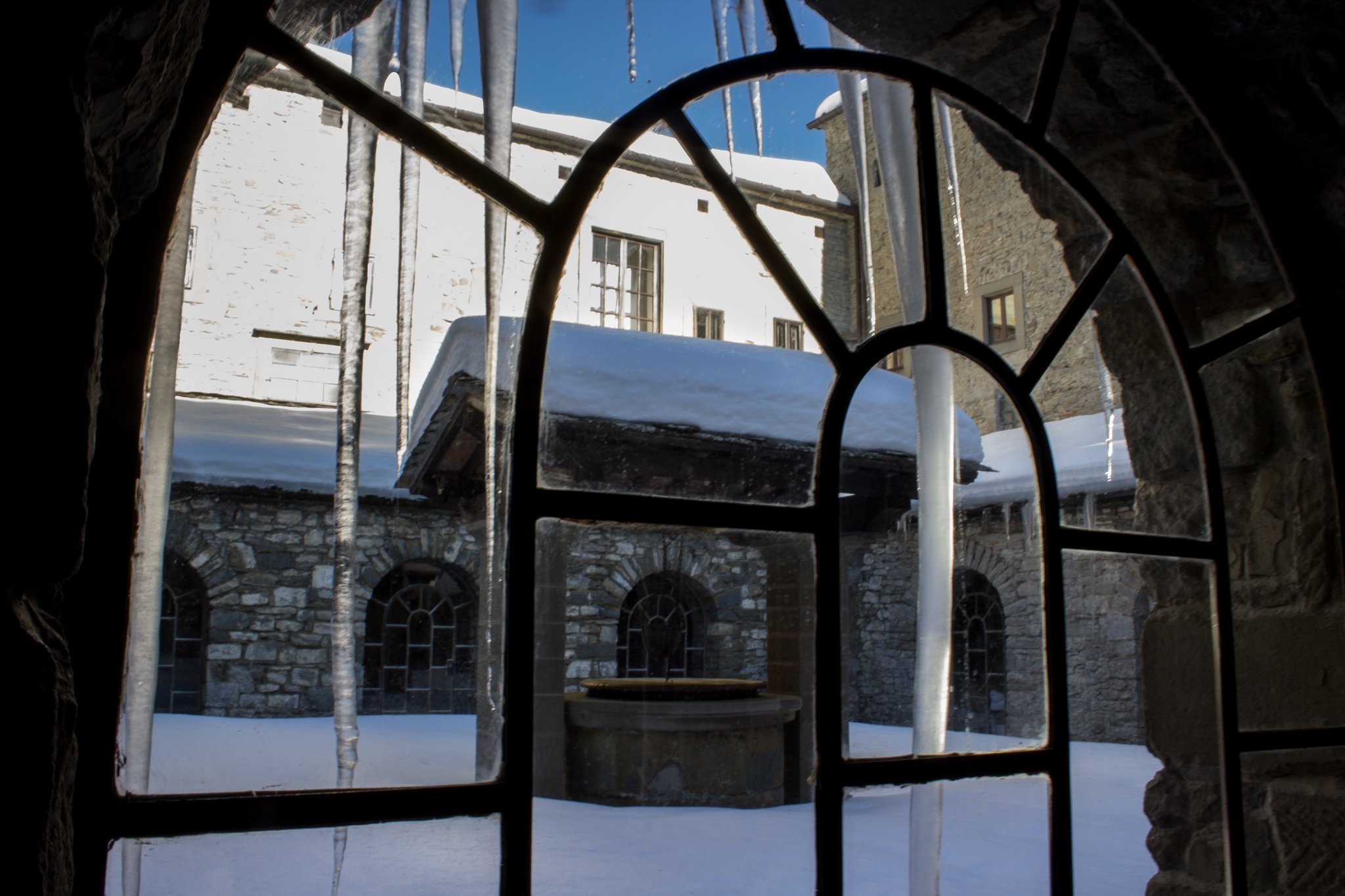 The Well in the cloister...