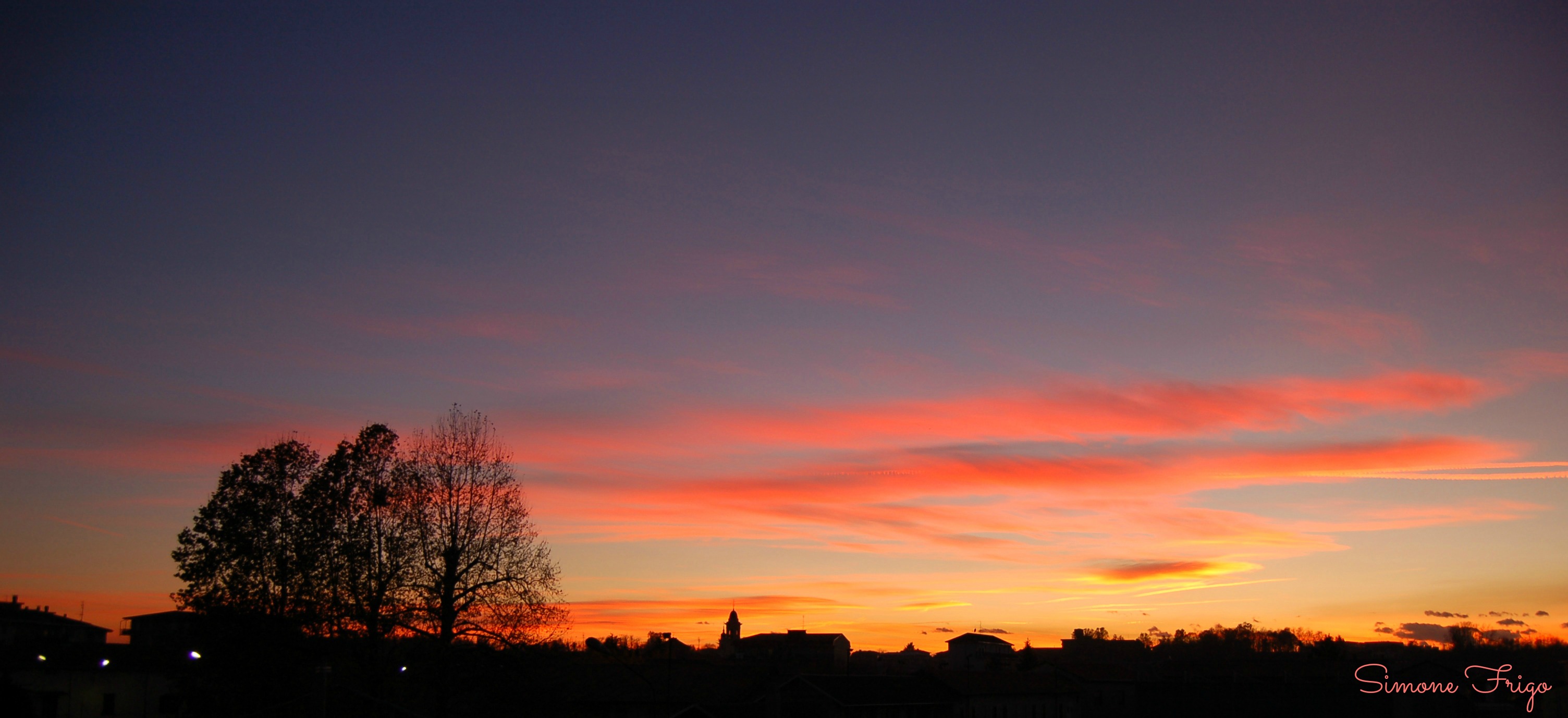 mi affaccio al balcone e......