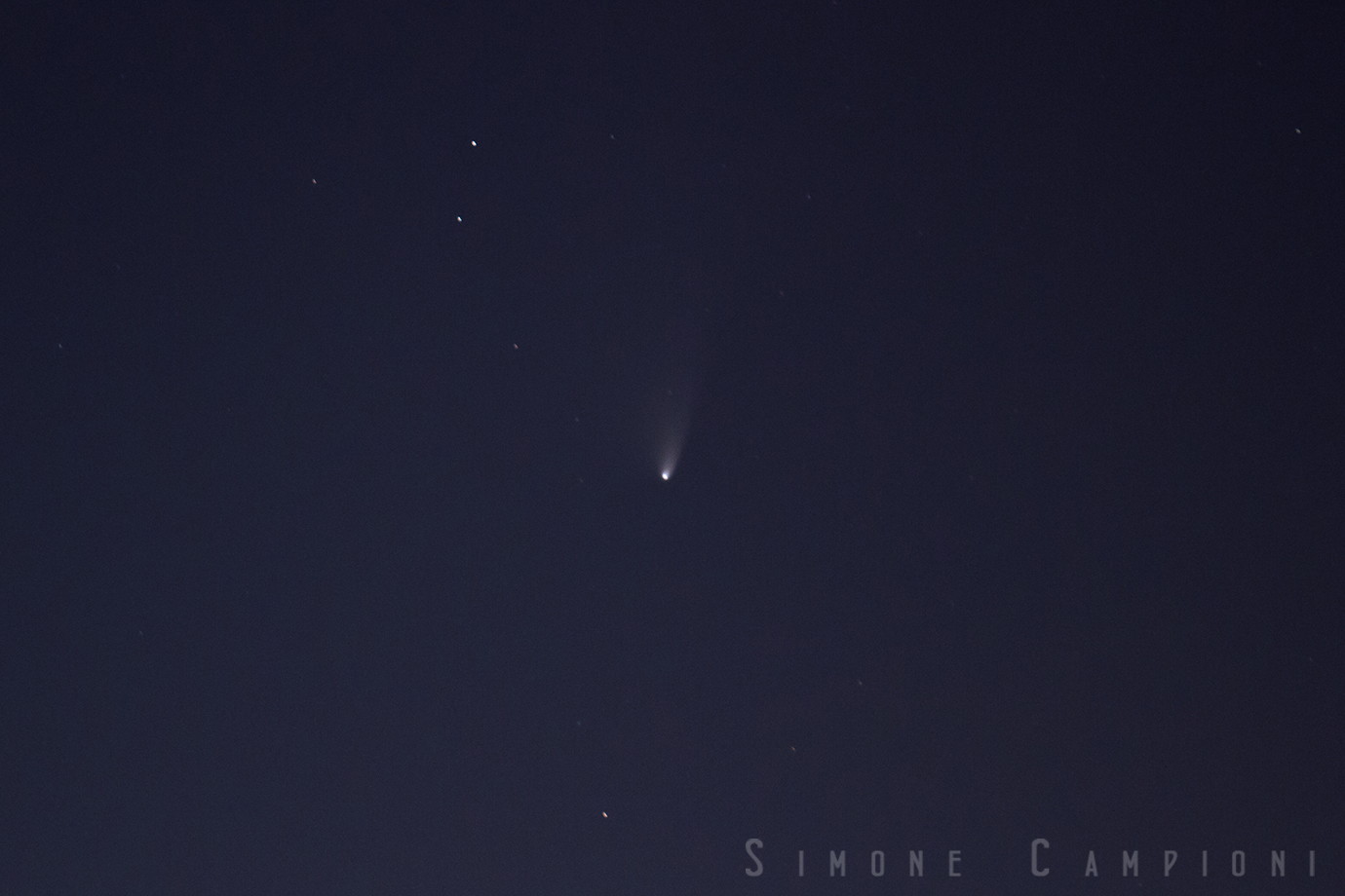 The comet Panstarrs...