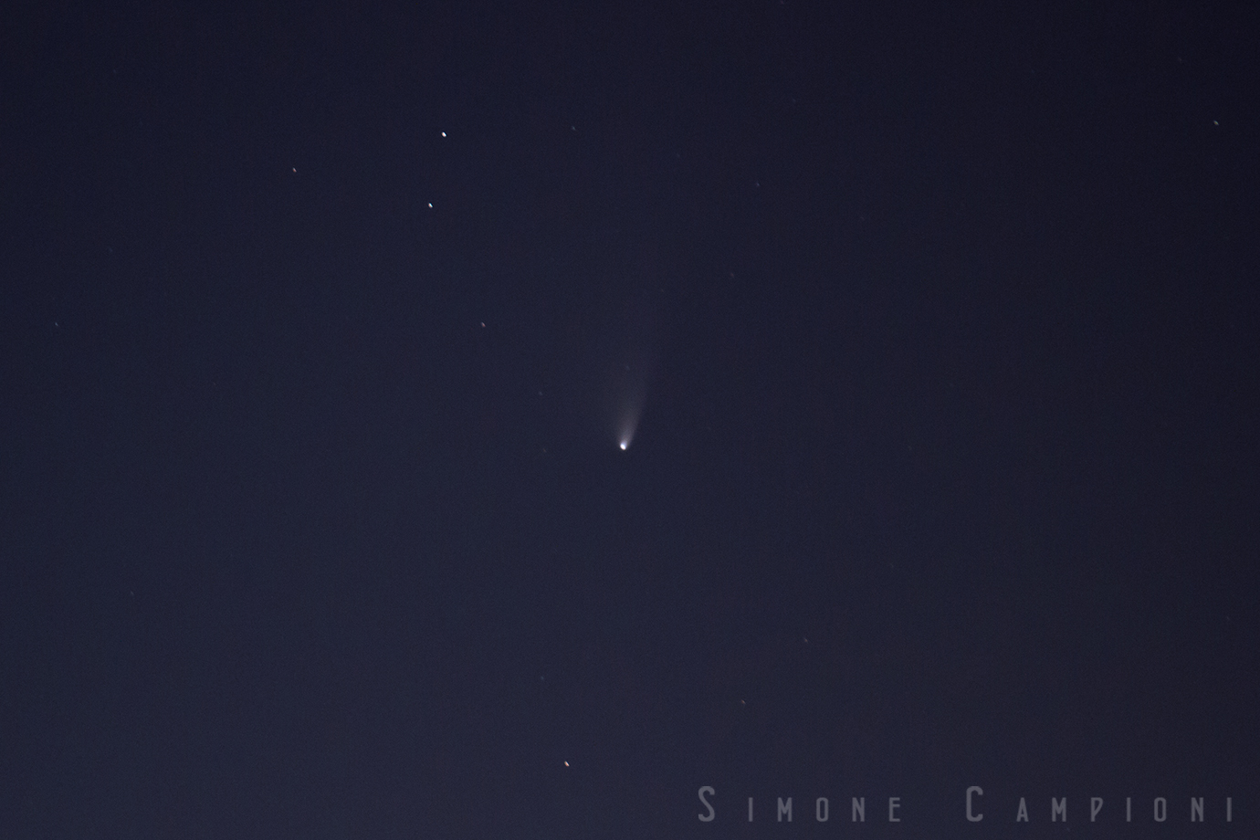 La cometa Panstarrs...