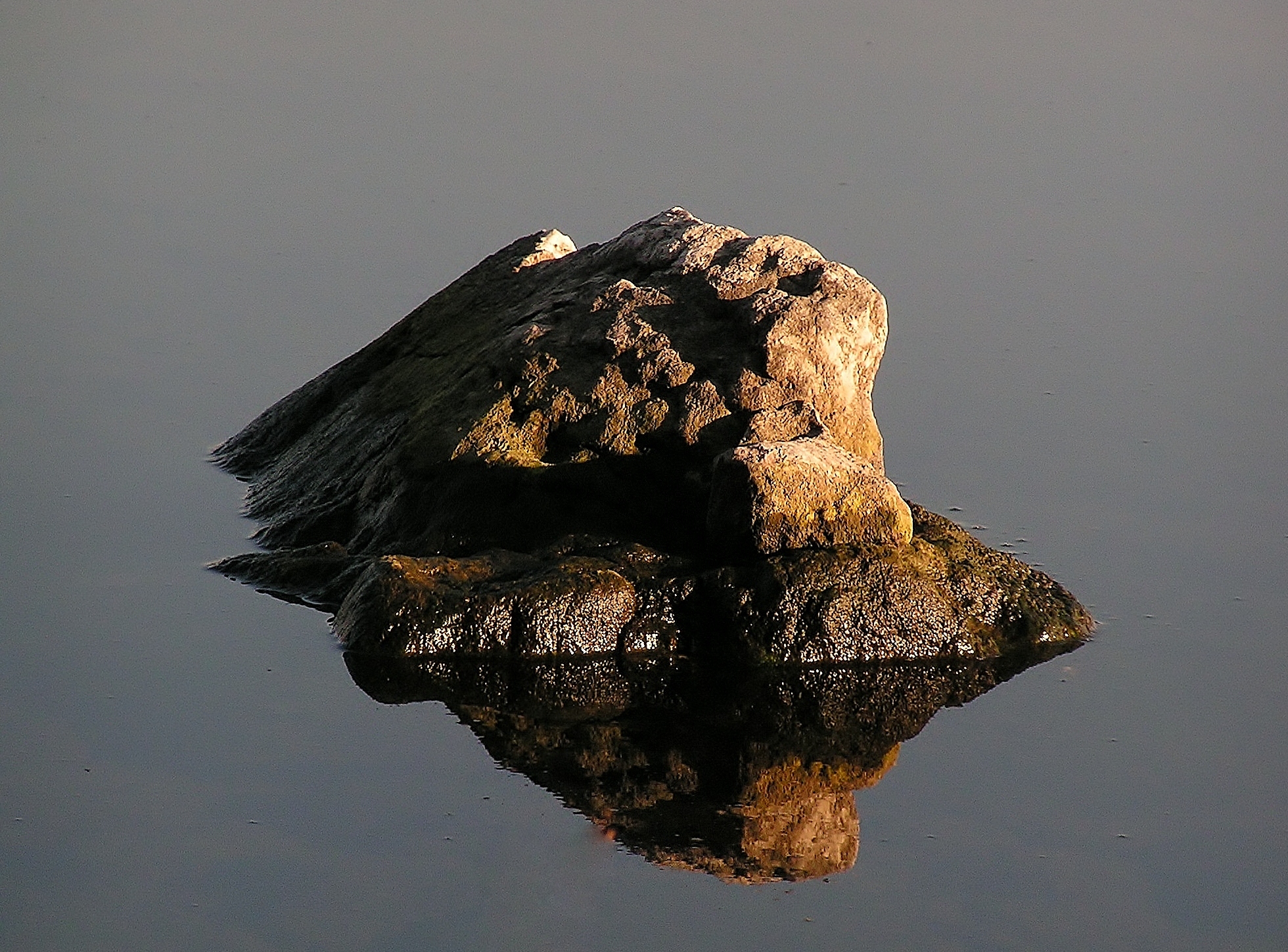 Reflection rocky...