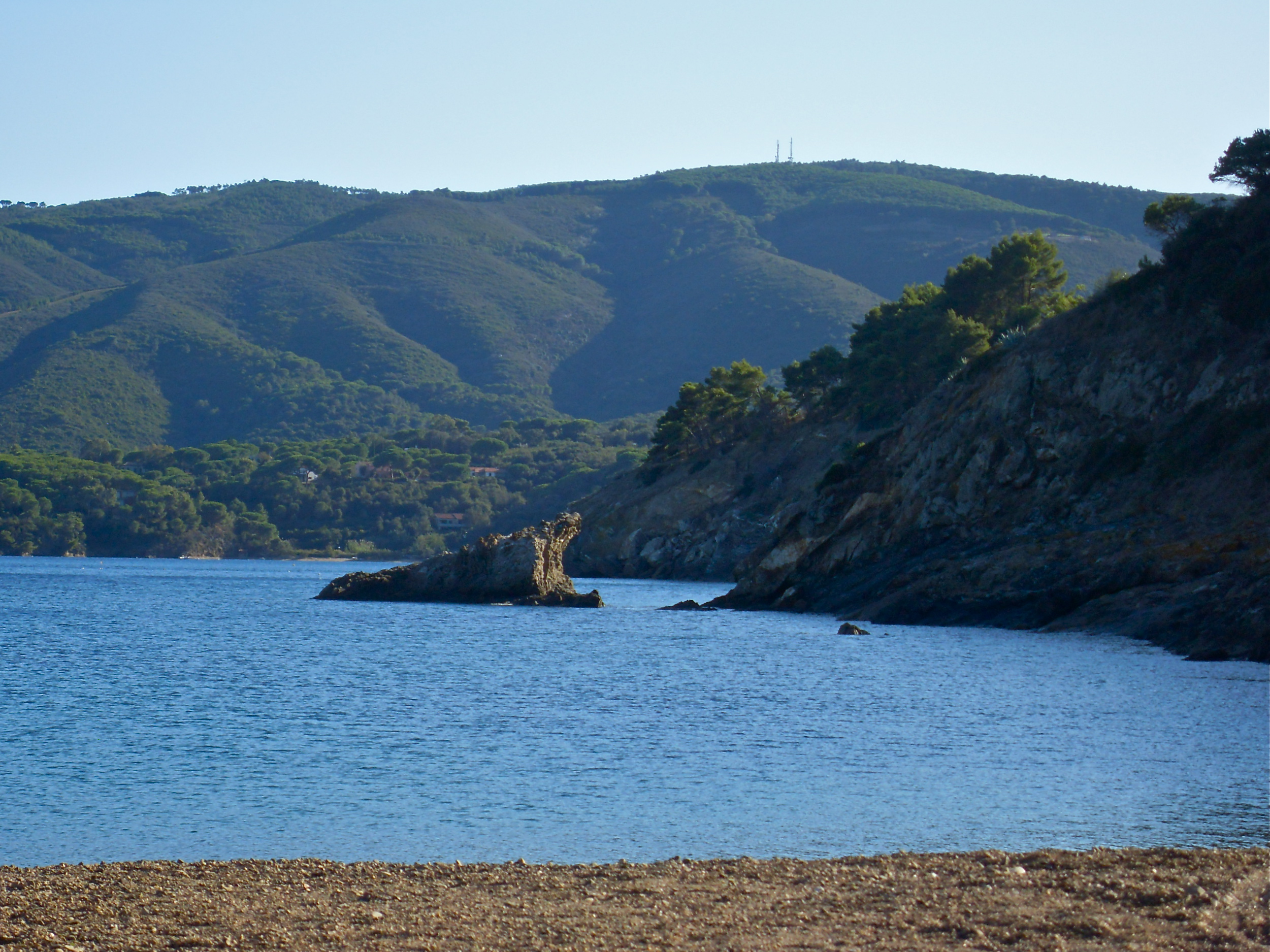 Spiaggia del Barbarossa comune di Porto Azzurro...