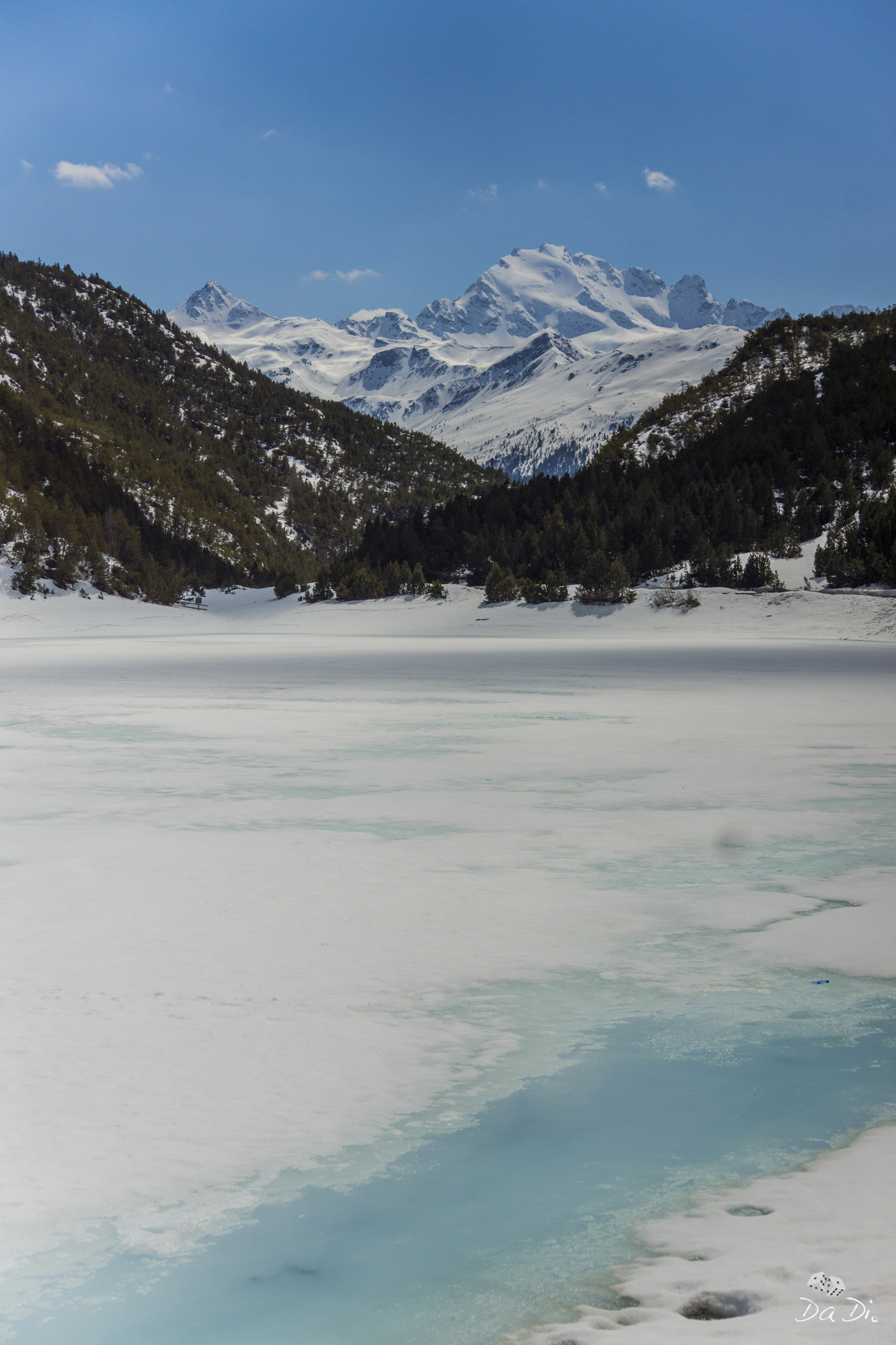Lago di fraele (i scongelamento)...
