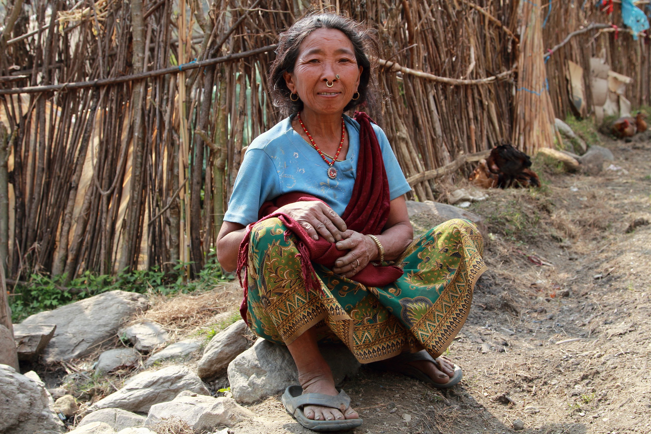 Nepalese woman...