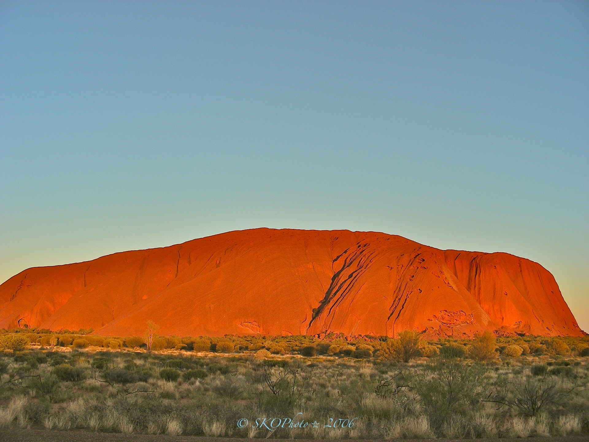 Uluru / Ayers Rock al tramonto....