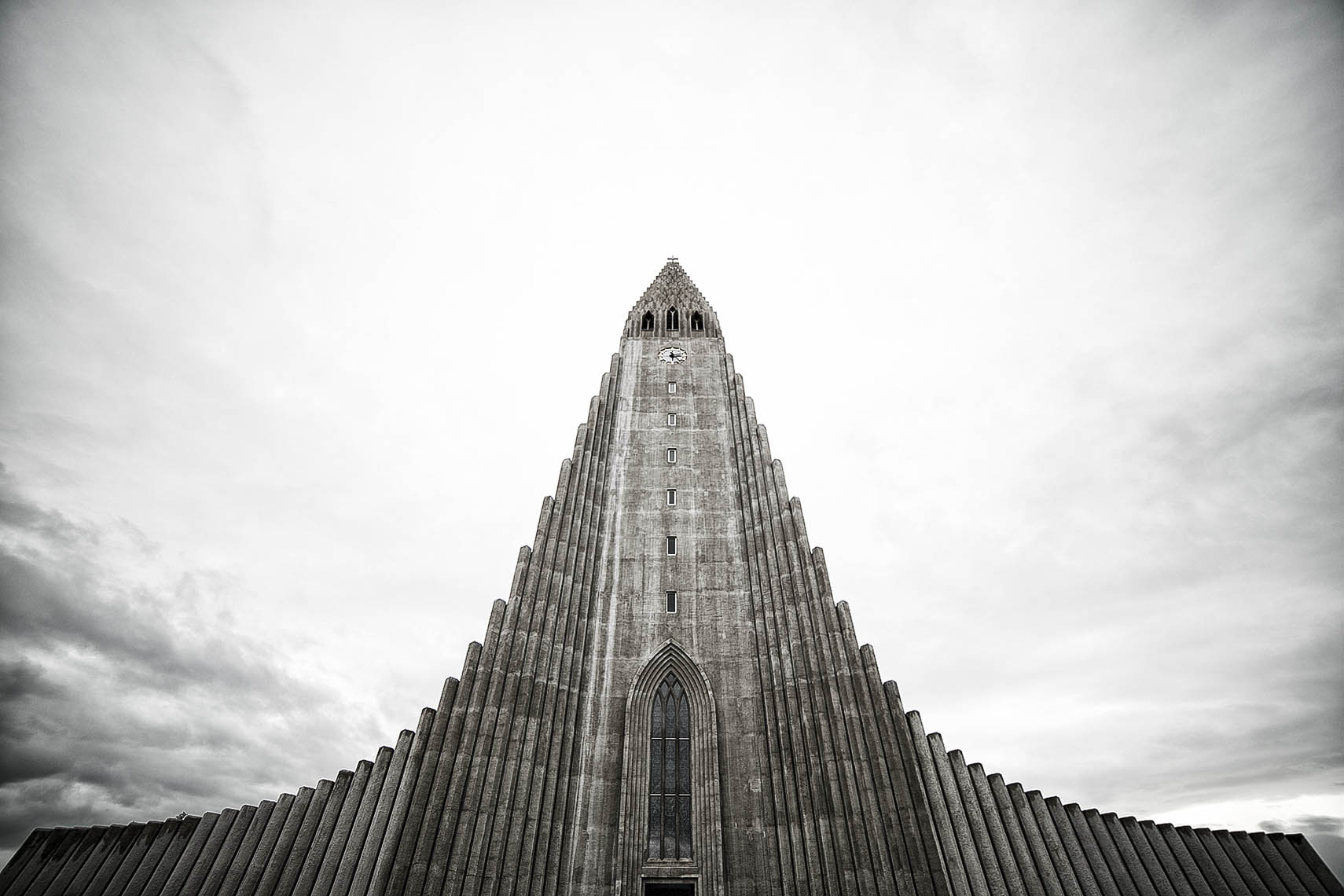 Cattedrale di Cristo Re a Reykjavik...