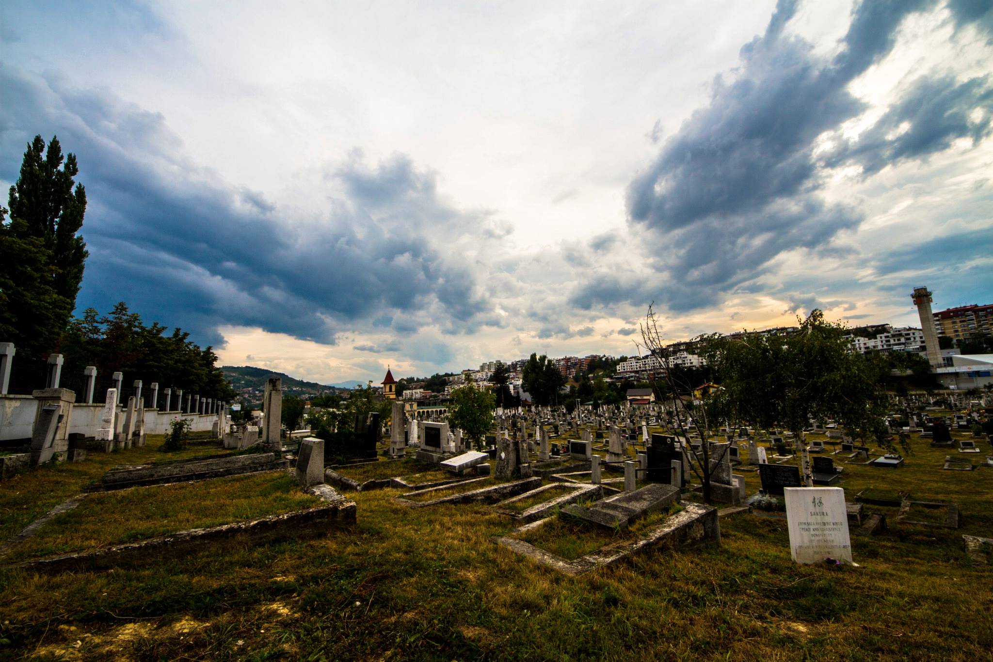 cemetery in sarajevo...