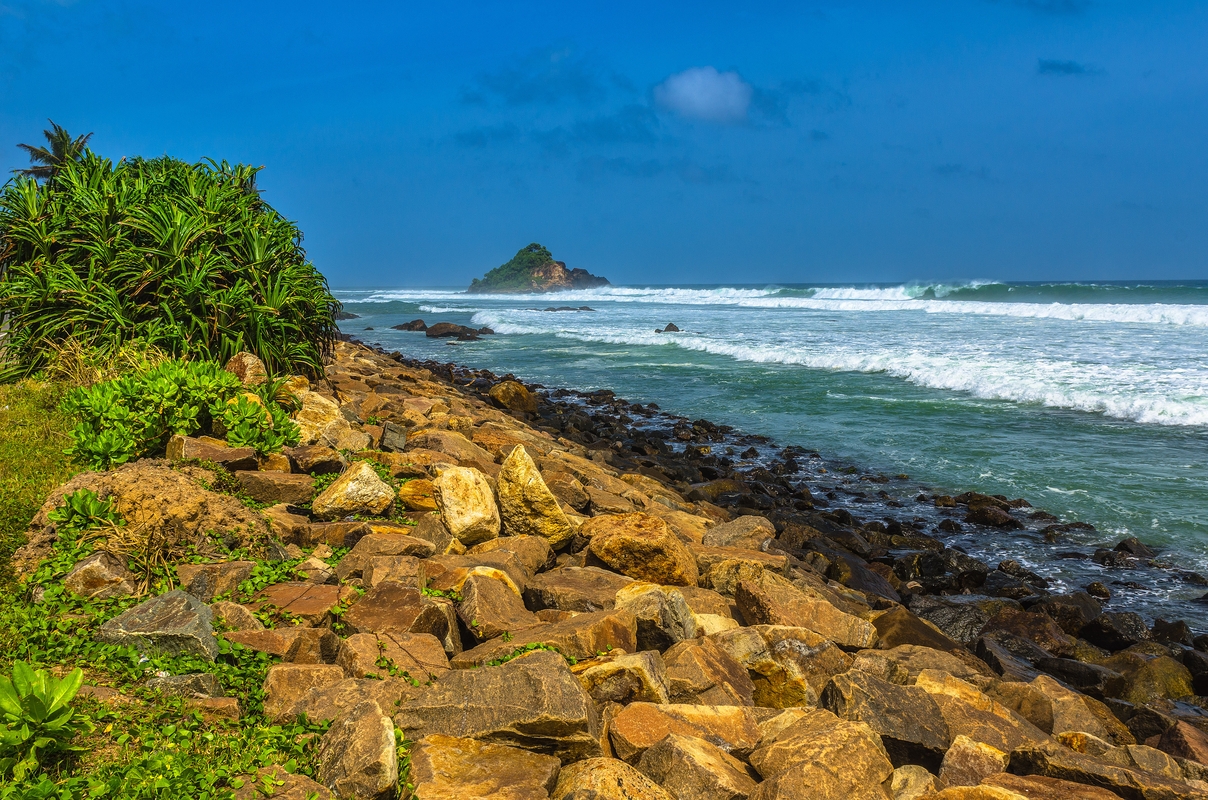 Sri Lanka - Oceano Indiano vicino a Mirissa...