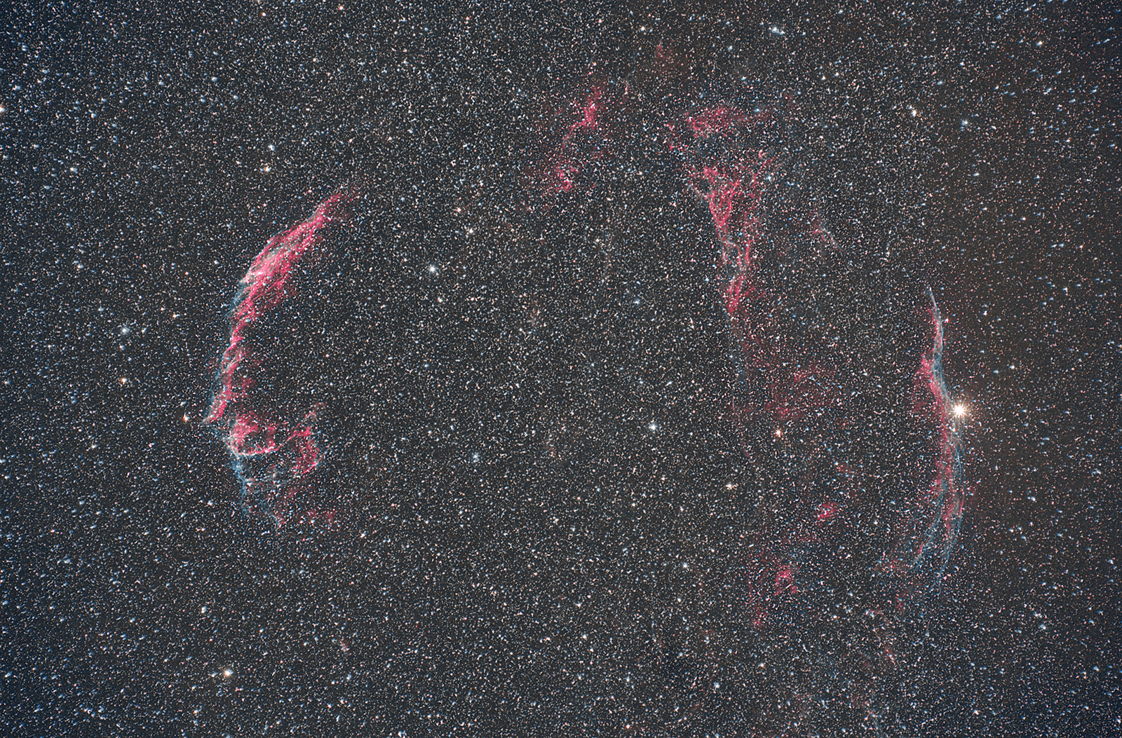 Complex Veil Nebula...