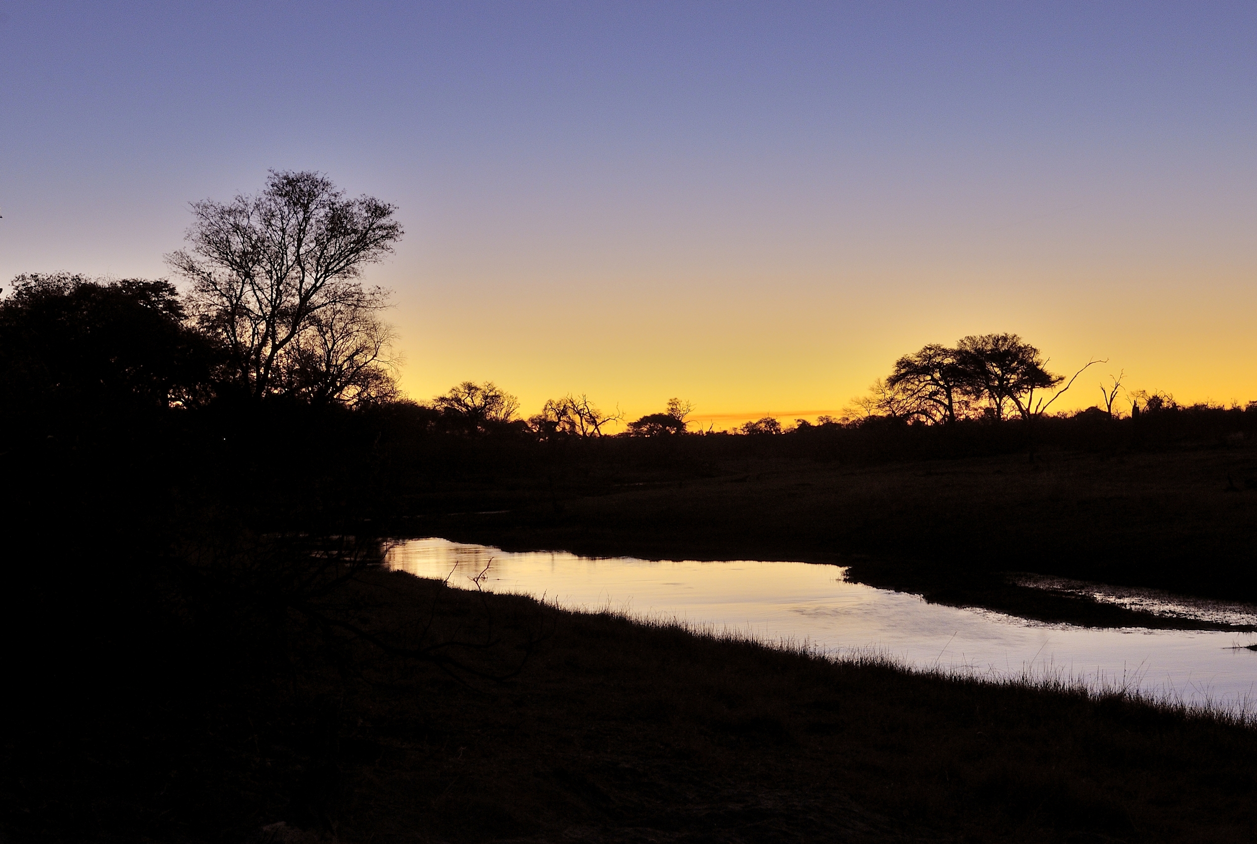 sunset...