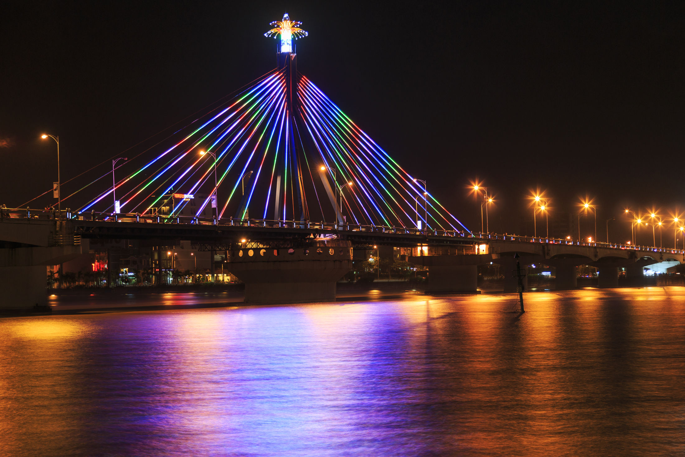 Han River Bridge - Da Nang - Vietnam...