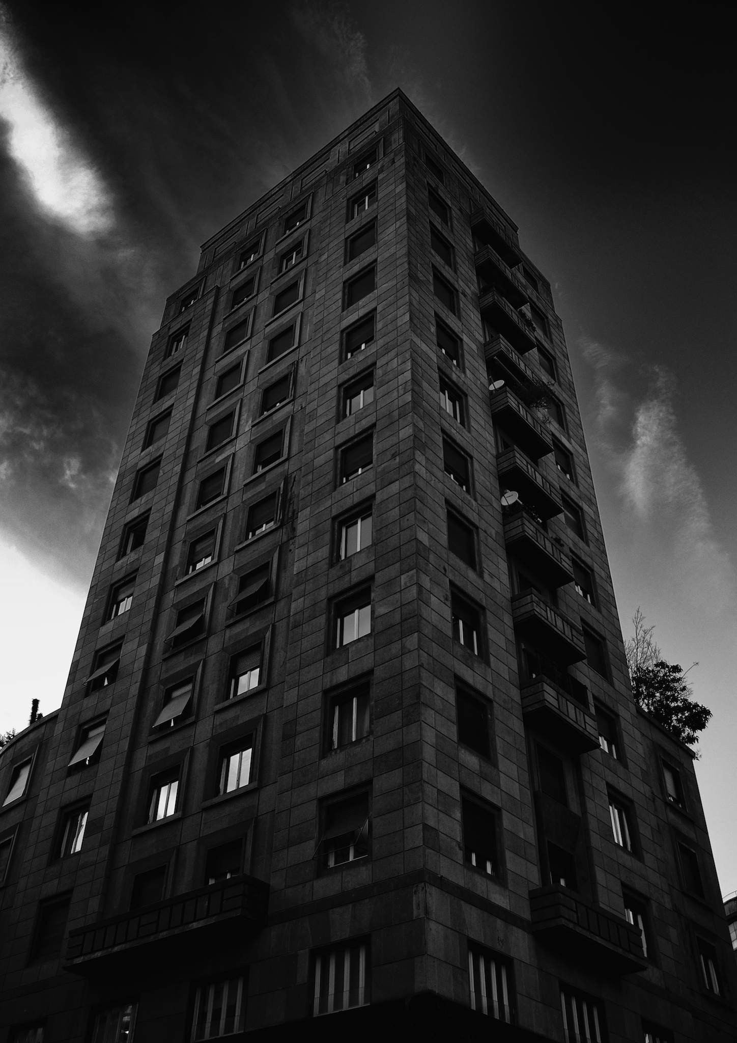 Dark Building...