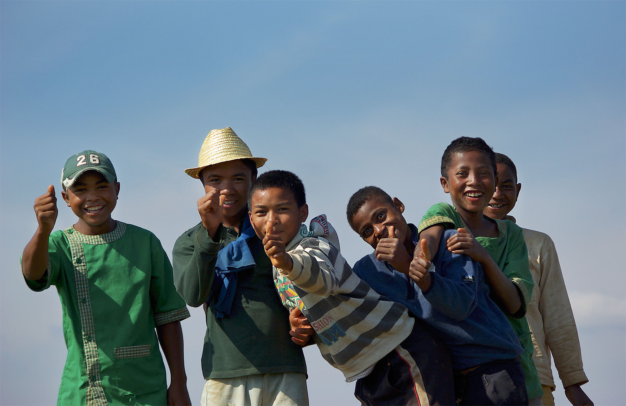 The joy of being photographed, Analaroa Madagascar...