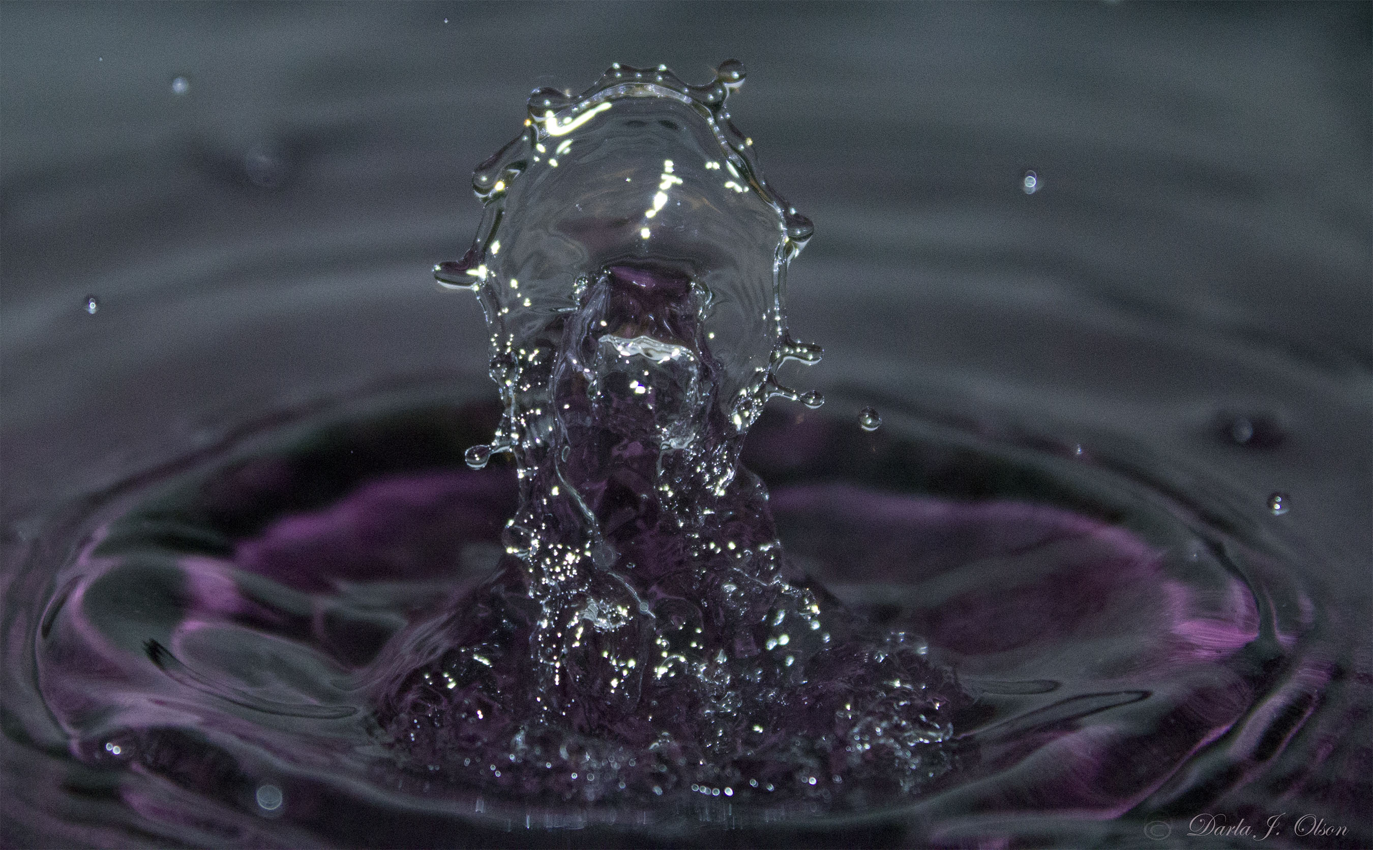 Water droplet...