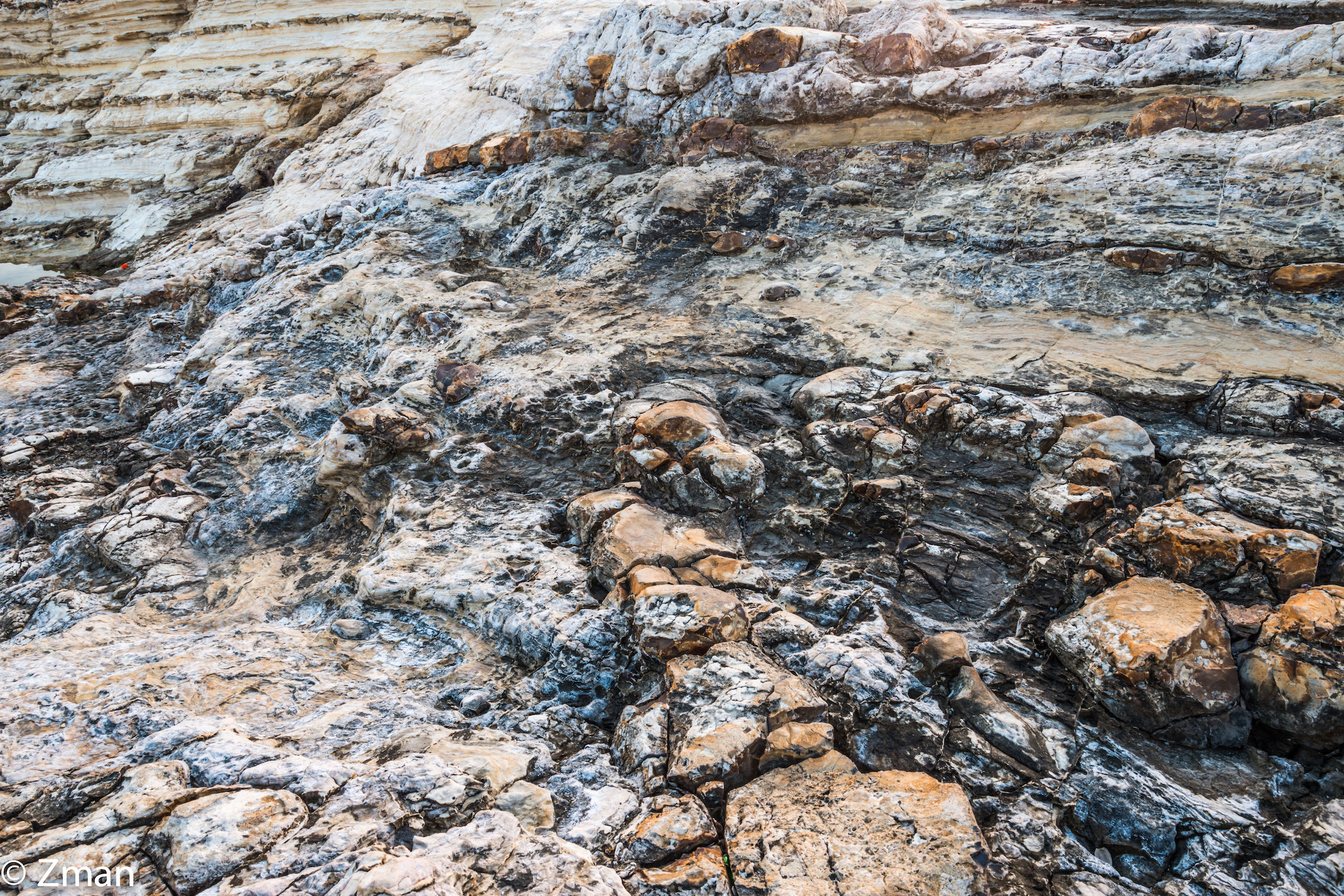 The washed Rocks Near Alrawshe...